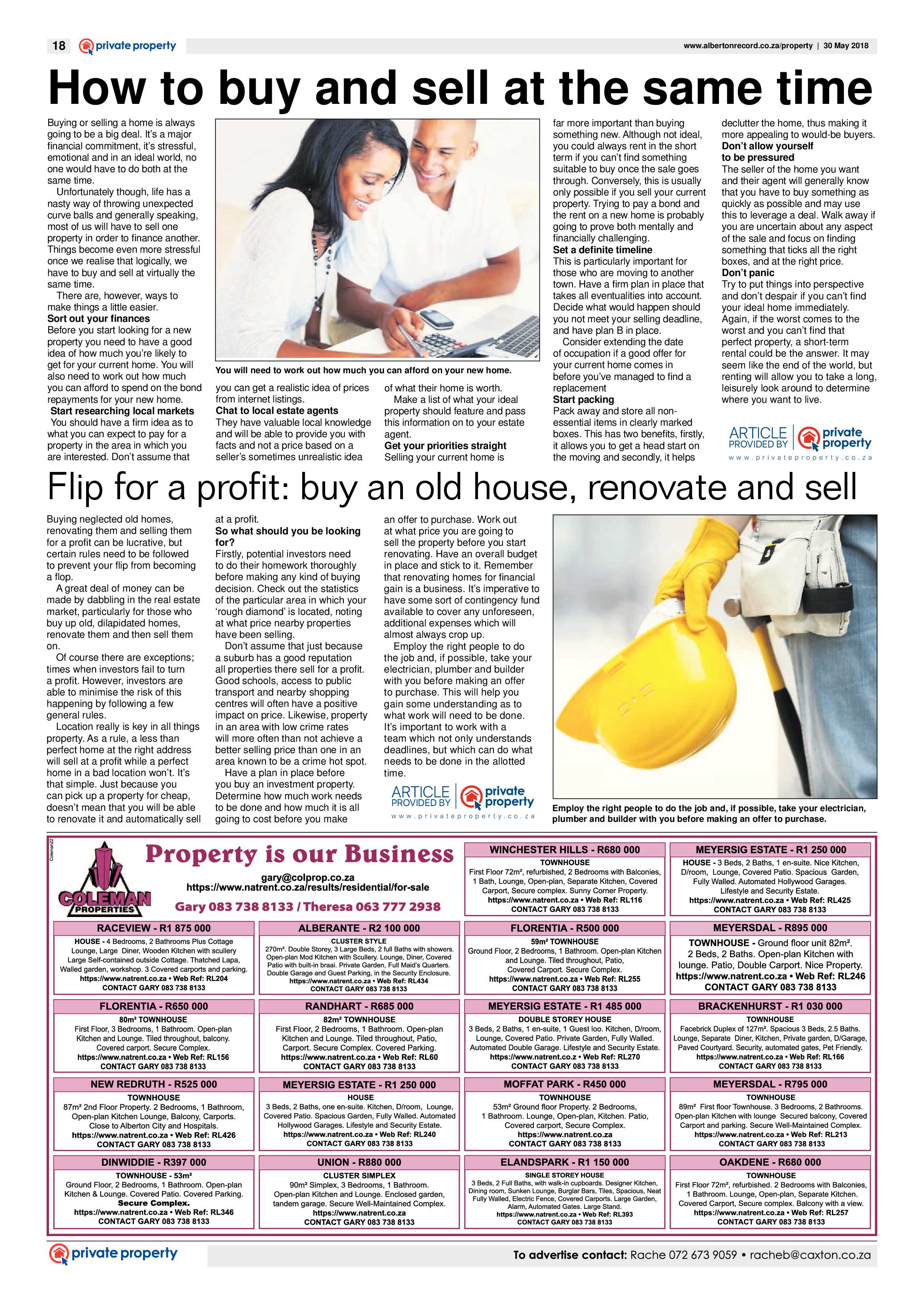 Alberton Record 30 May 2018 page 18