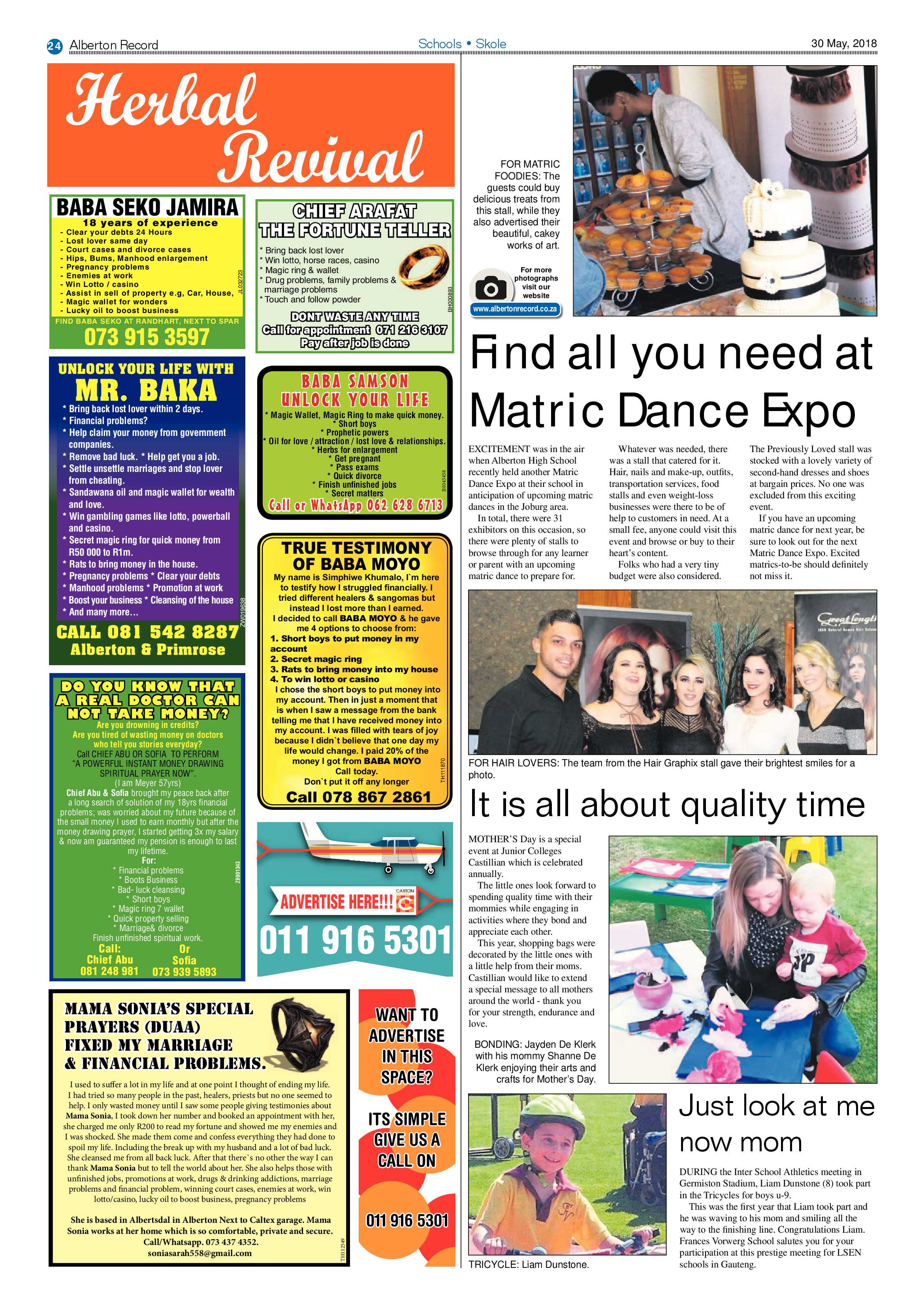 Alberton Record 30 May 2018 page 24