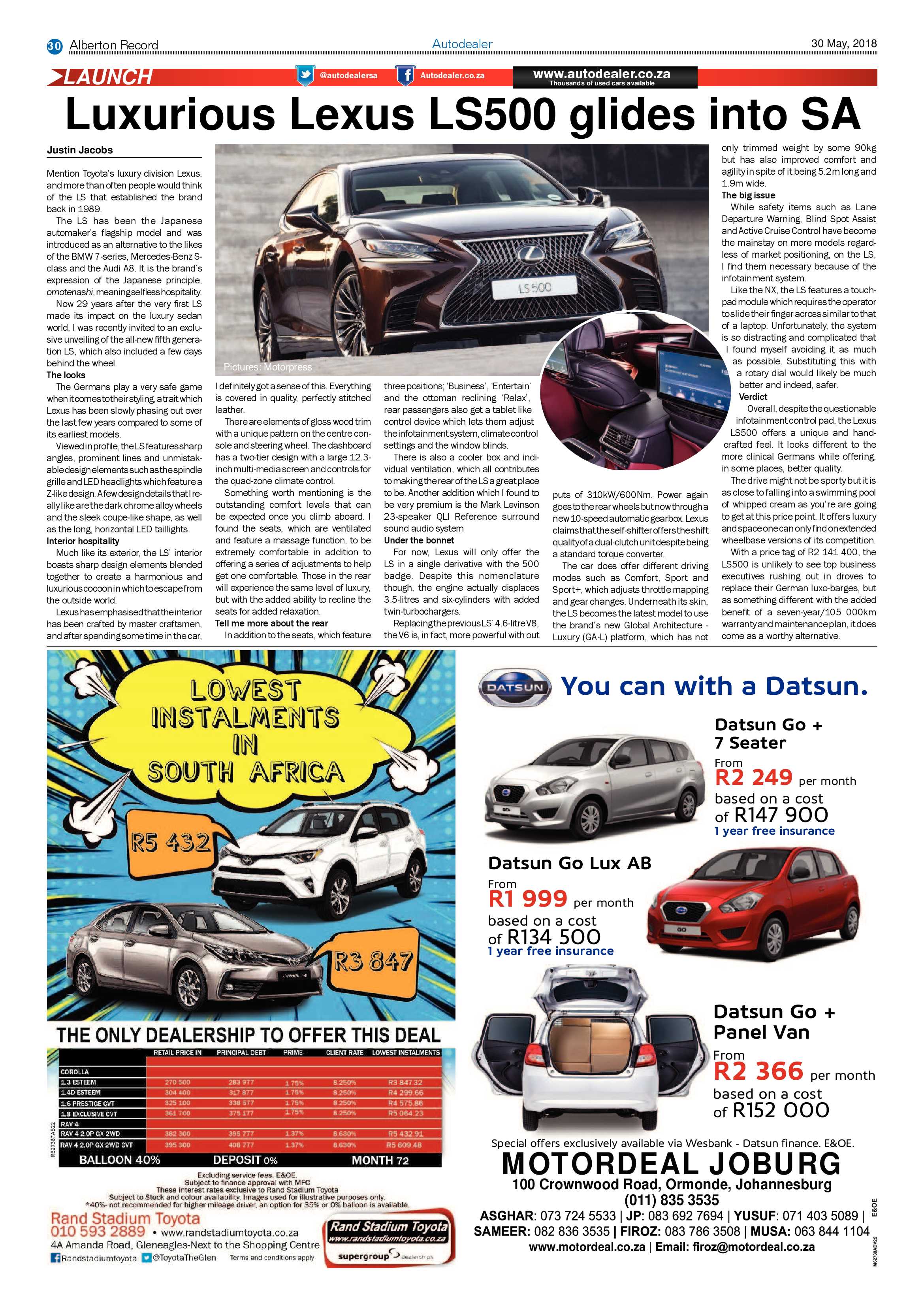 Alberton Record 30 May 2018 page 30