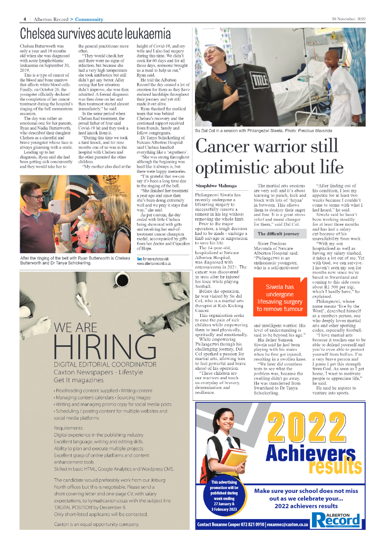 Alberton Record 30 Nov 2022 page 6