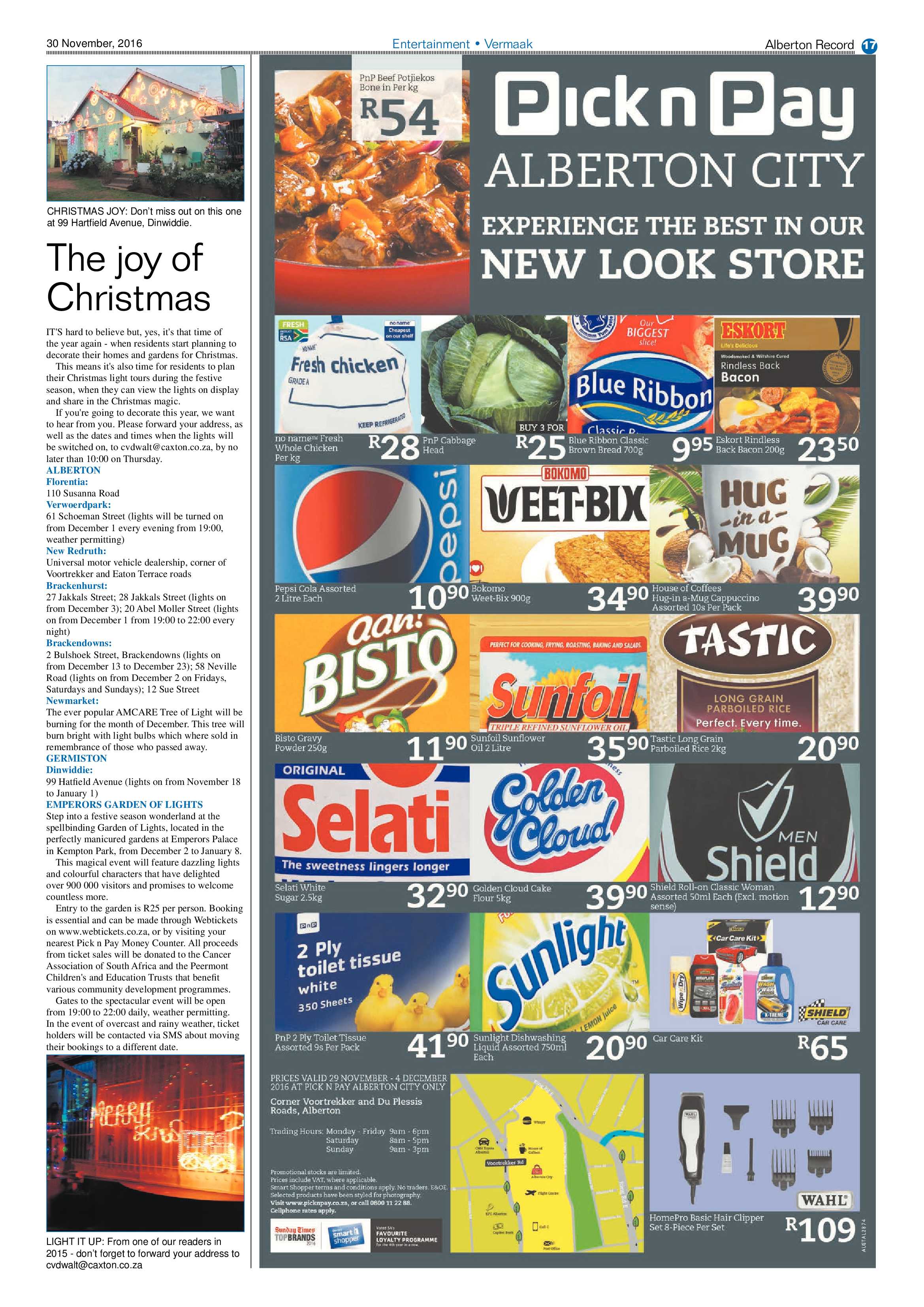 Alberton Record 30 November 2016 page 17