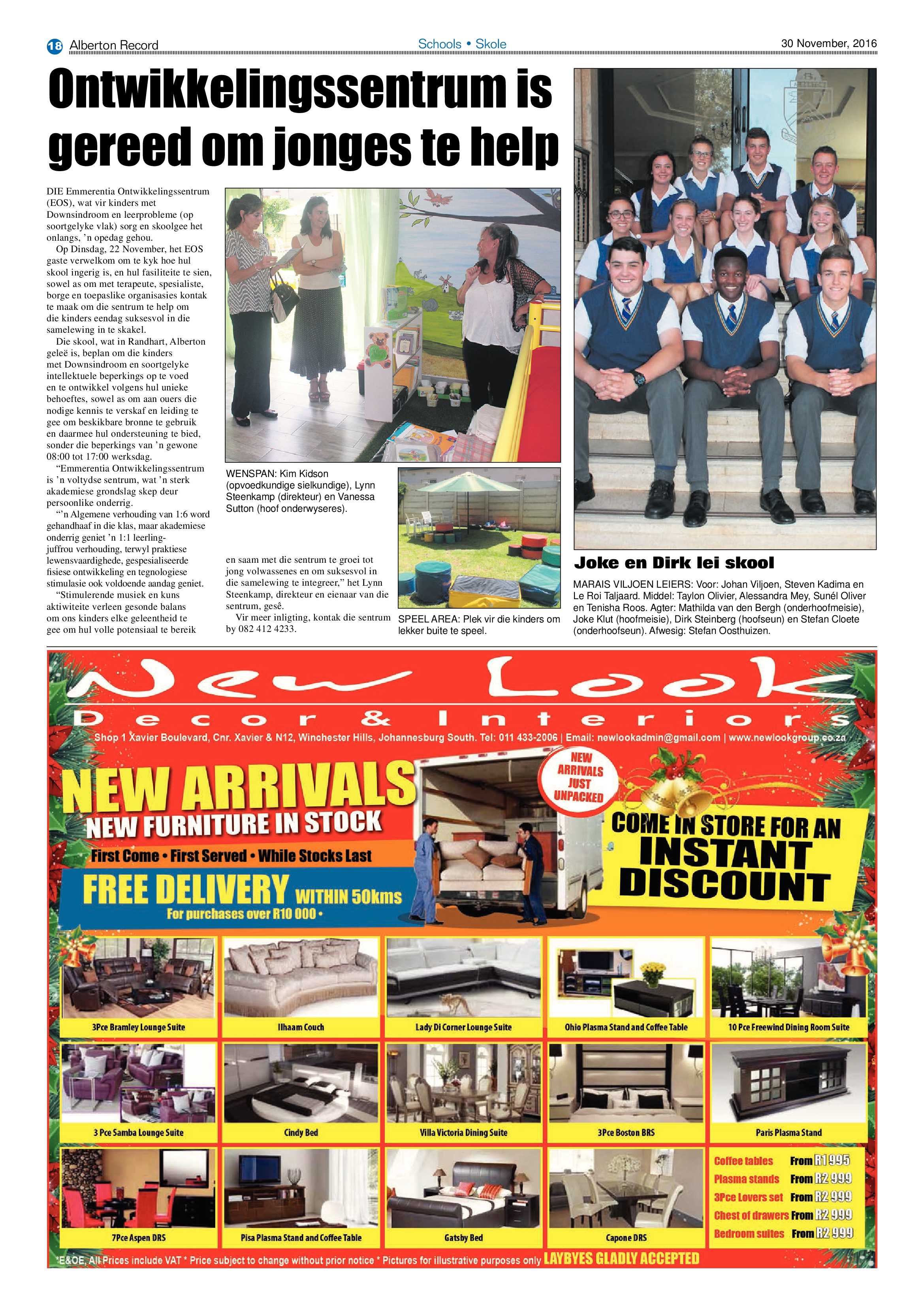 Alberton Record 30 November 2016 page 18