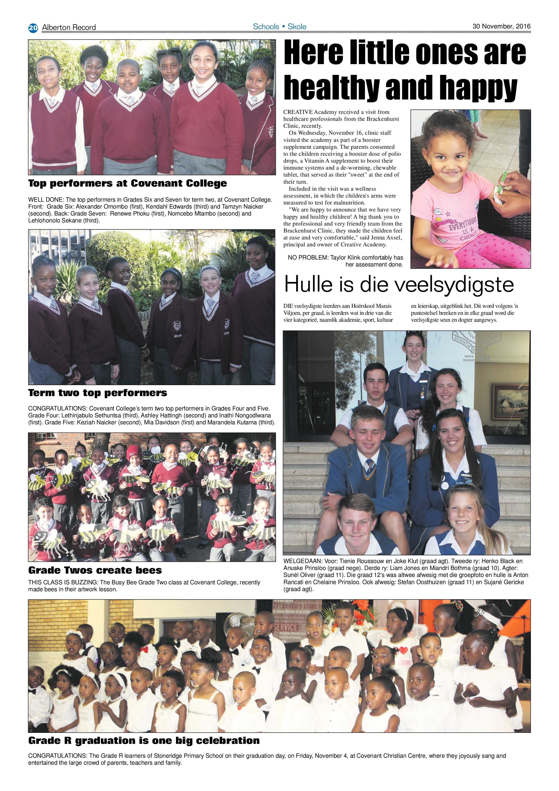 Alberton Record 30 November 2016 page 20
