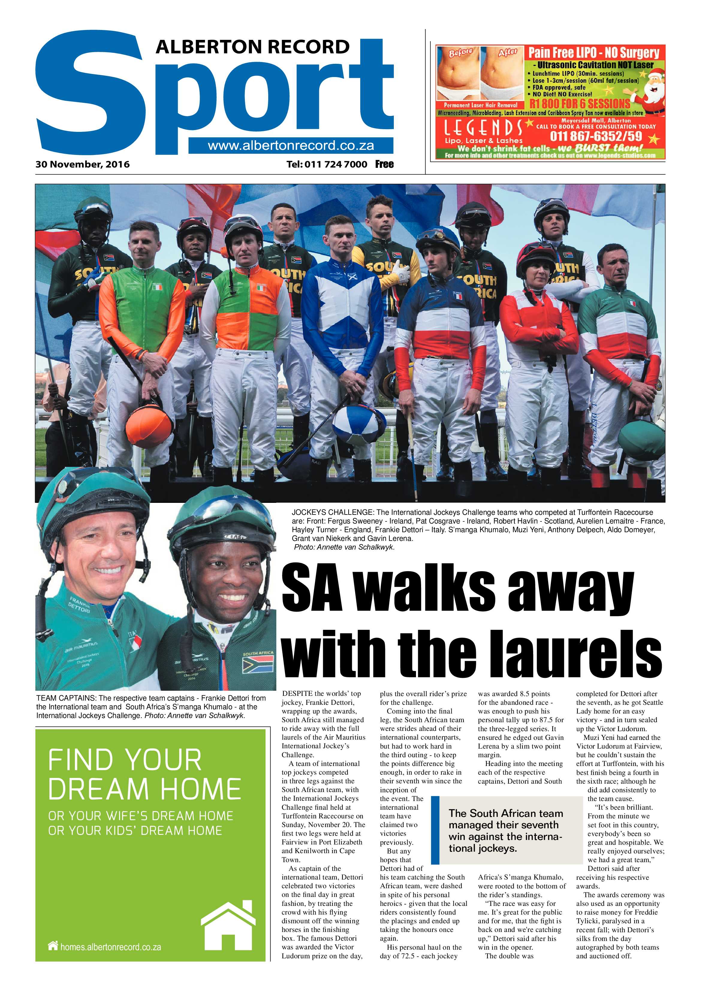 Alberton Record 30 November 2016 page 32