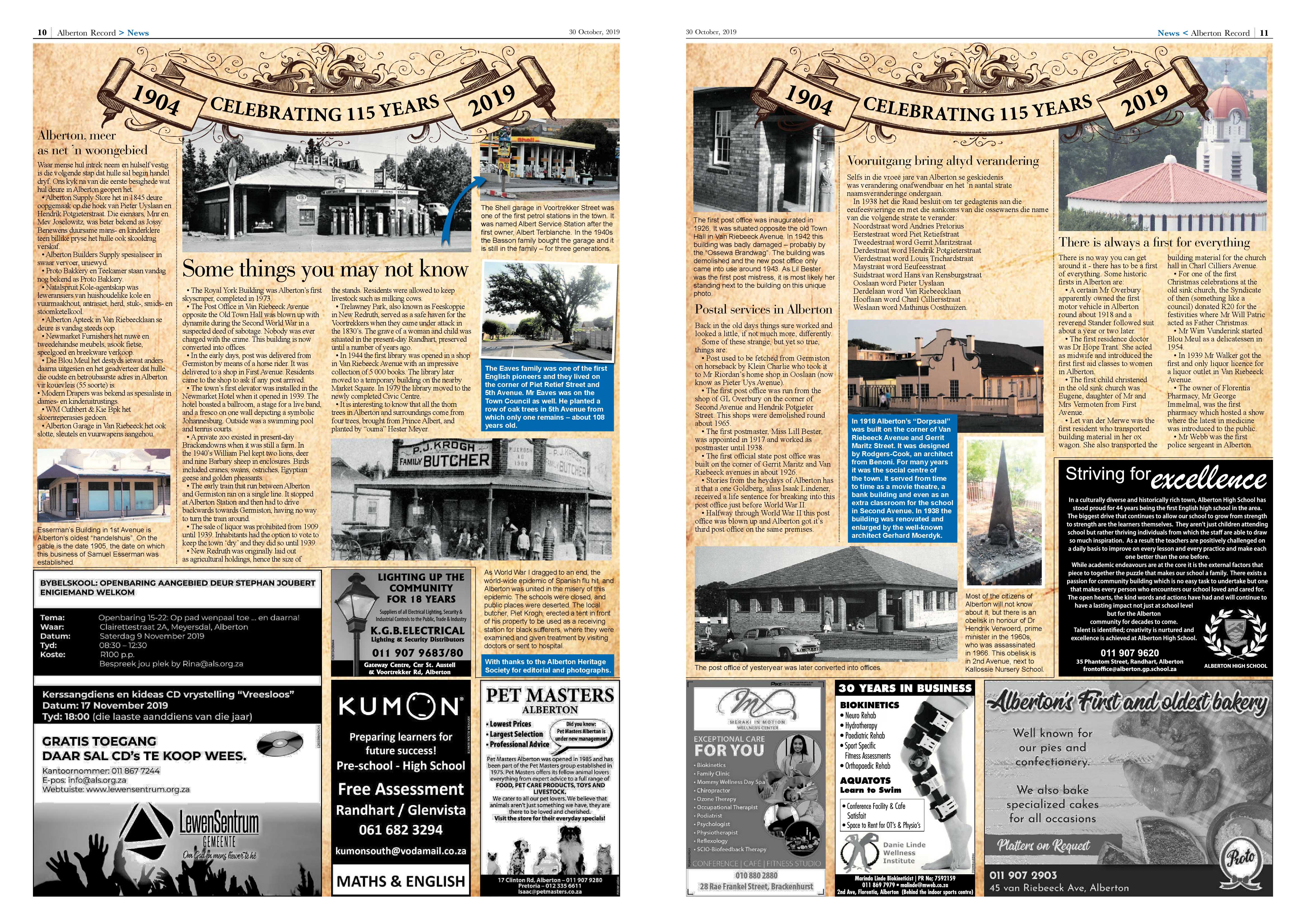 Alberton Record 30 October 2019 page 10