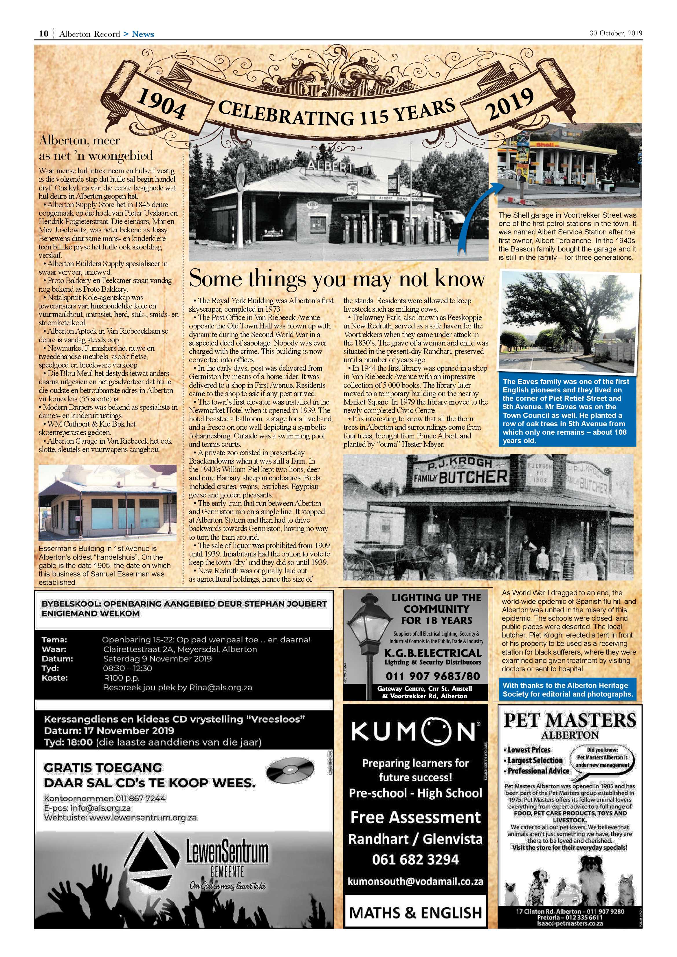 Alberton Record 30 October 2019 page 11