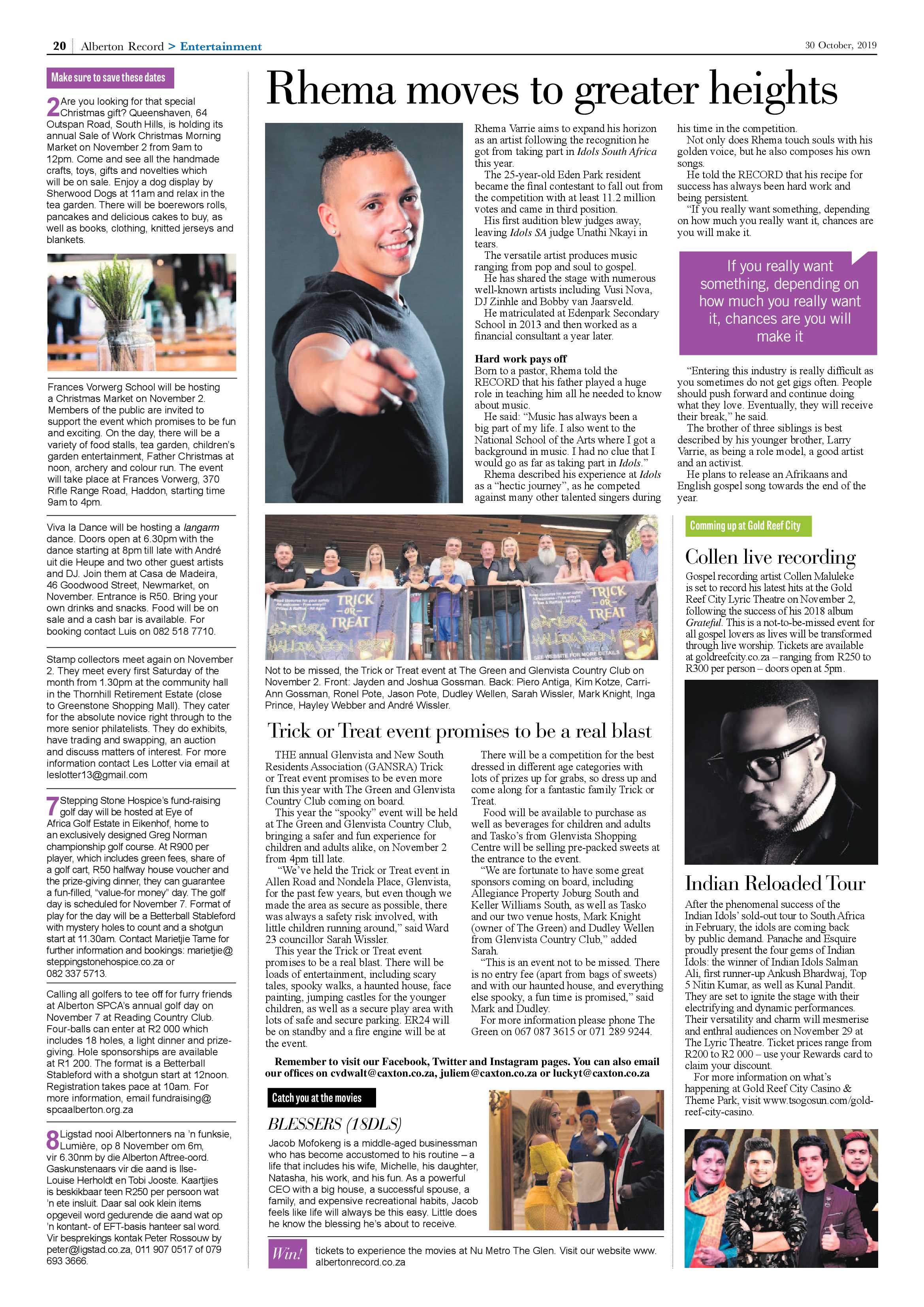 Alberton Record 30 October 2019 page 21