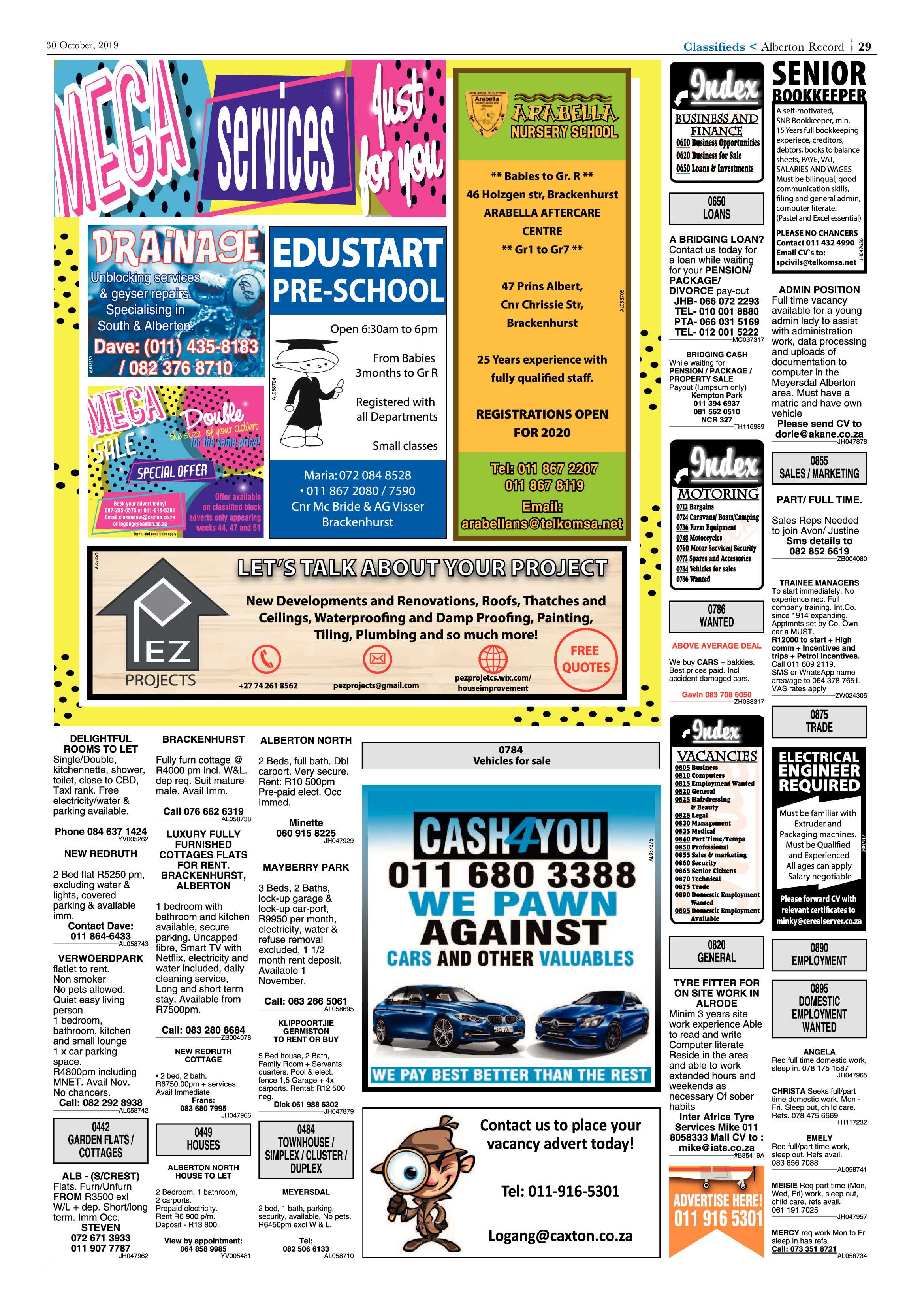 Alberton Record 30 October 2019 page 30