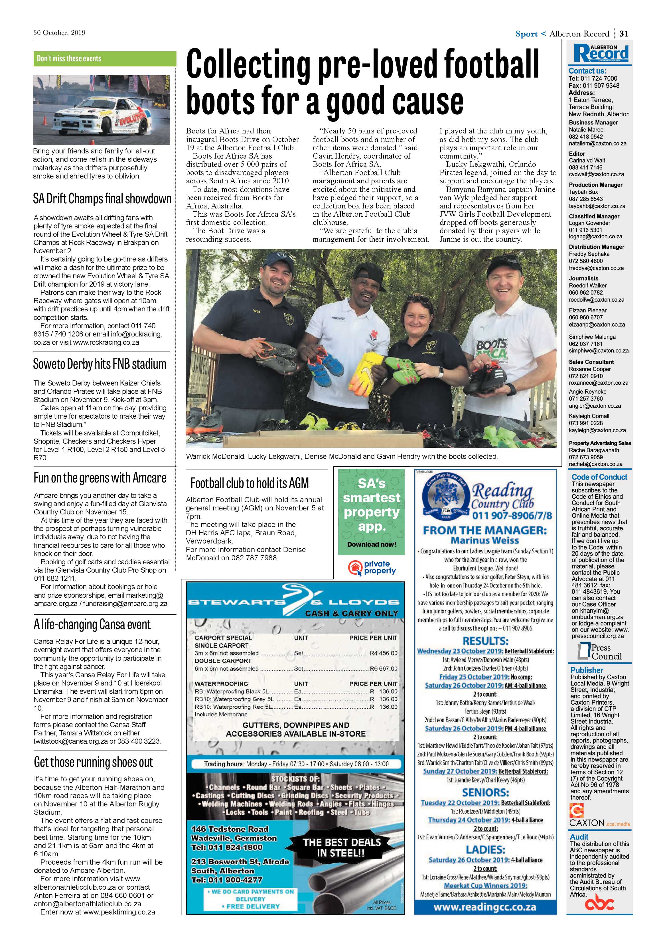 Alberton Record 30 October 2019 page 32
