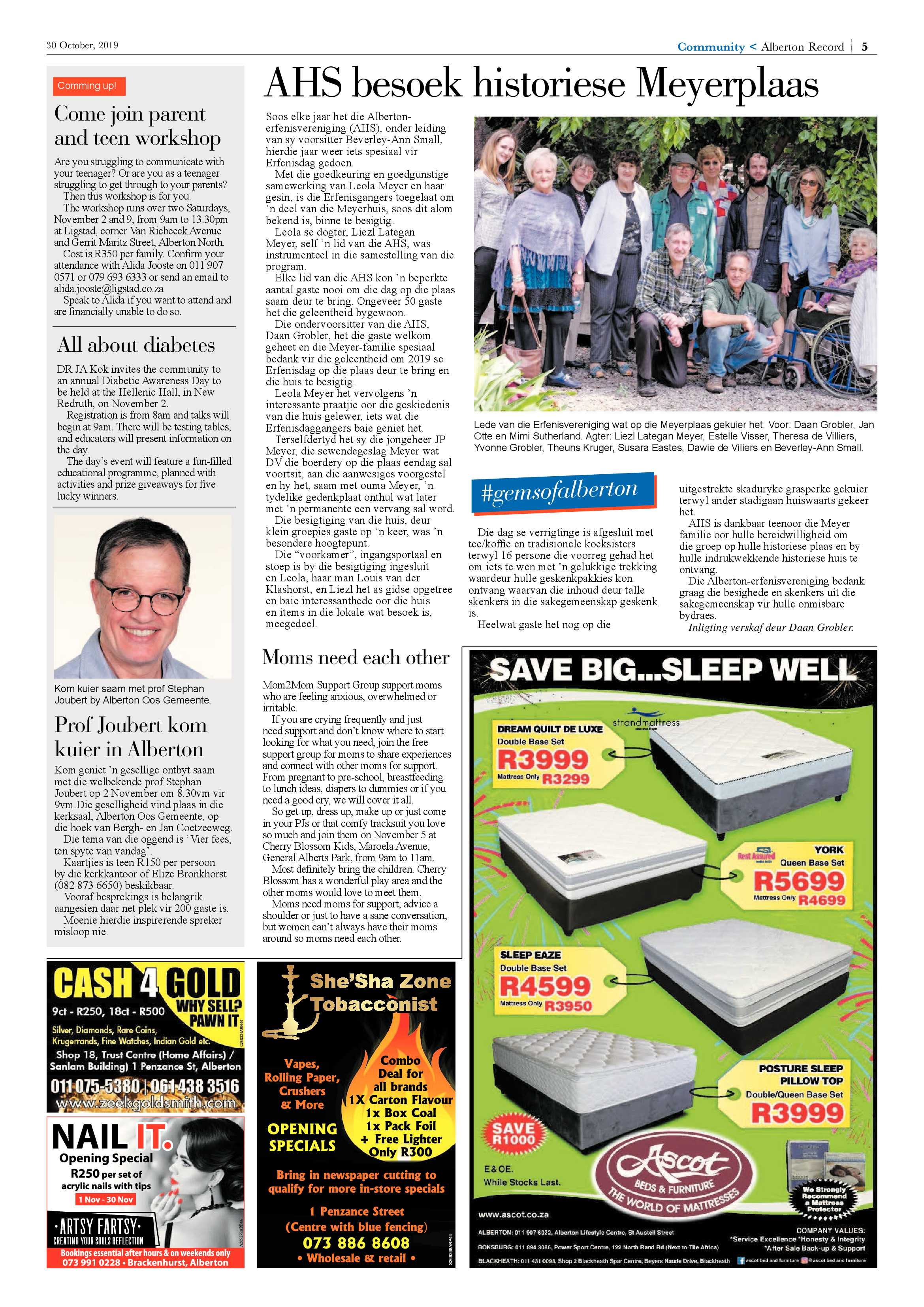Alberton Record 30 October 2019 page 5