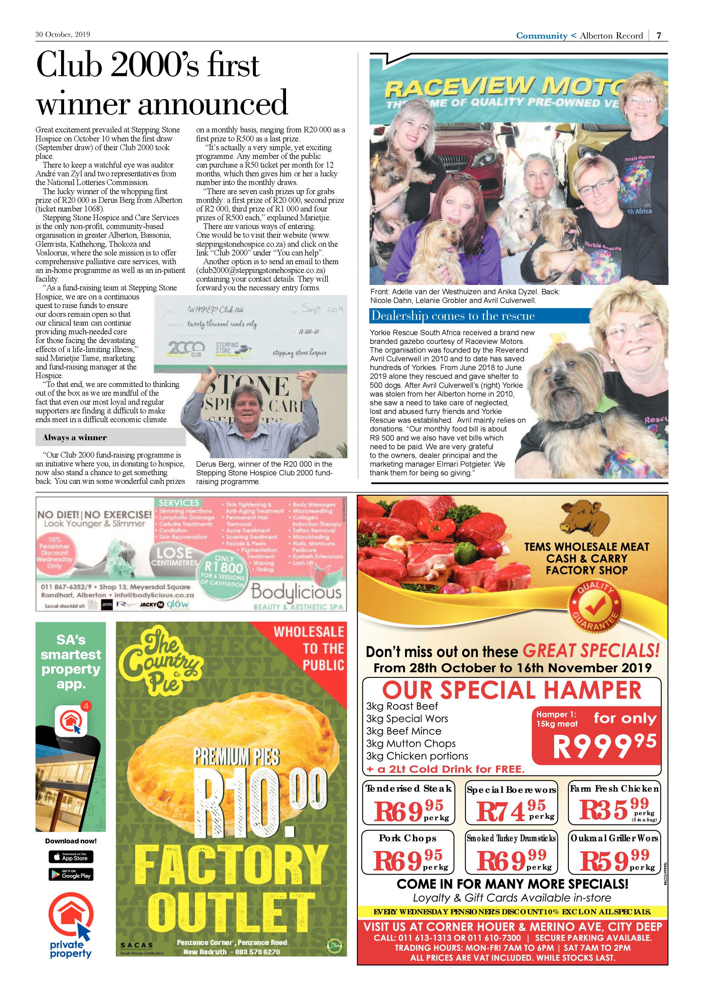 Alberton Record 30 October 2019 page 7