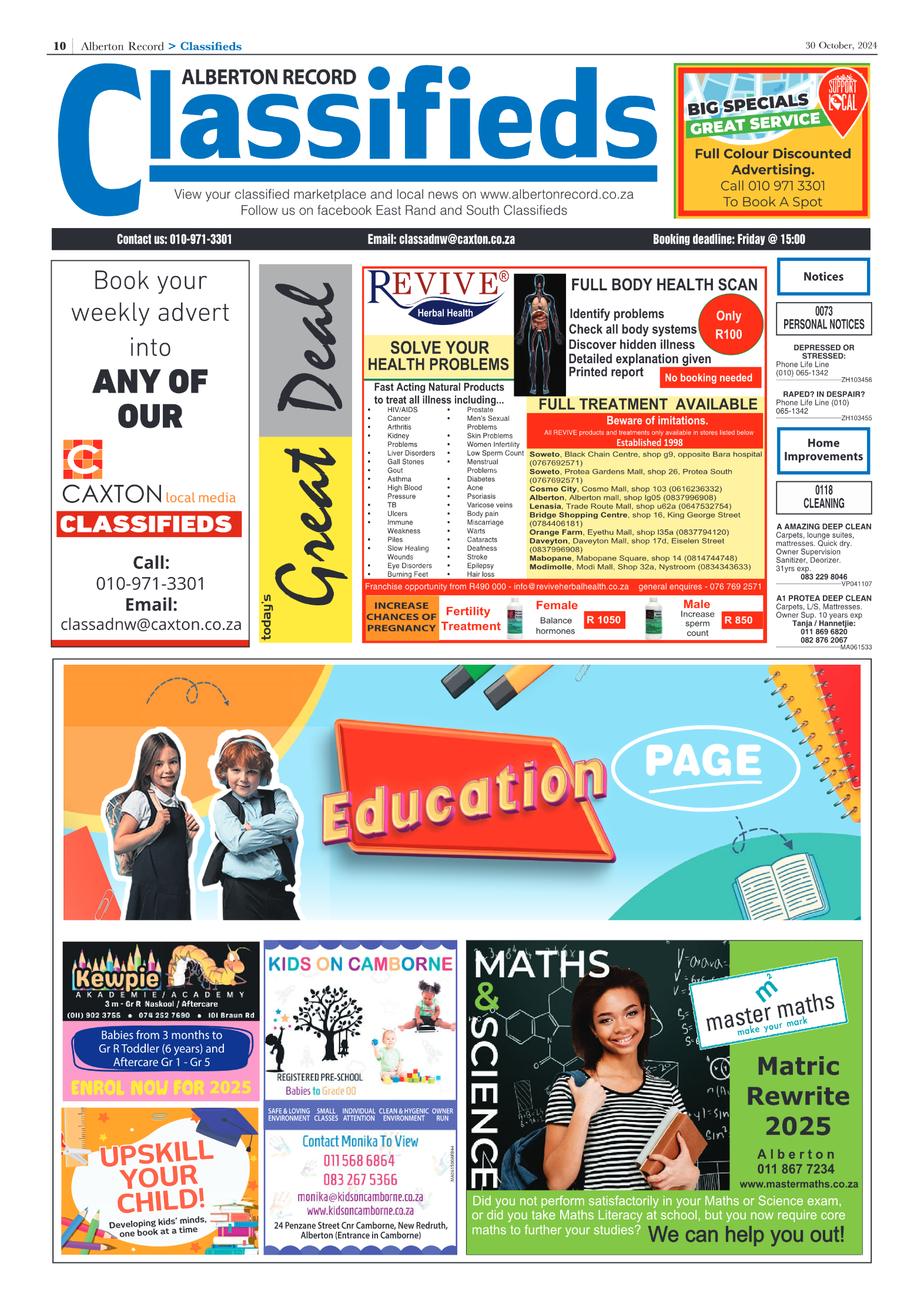 Alberton Record 30 October 2024 page 18