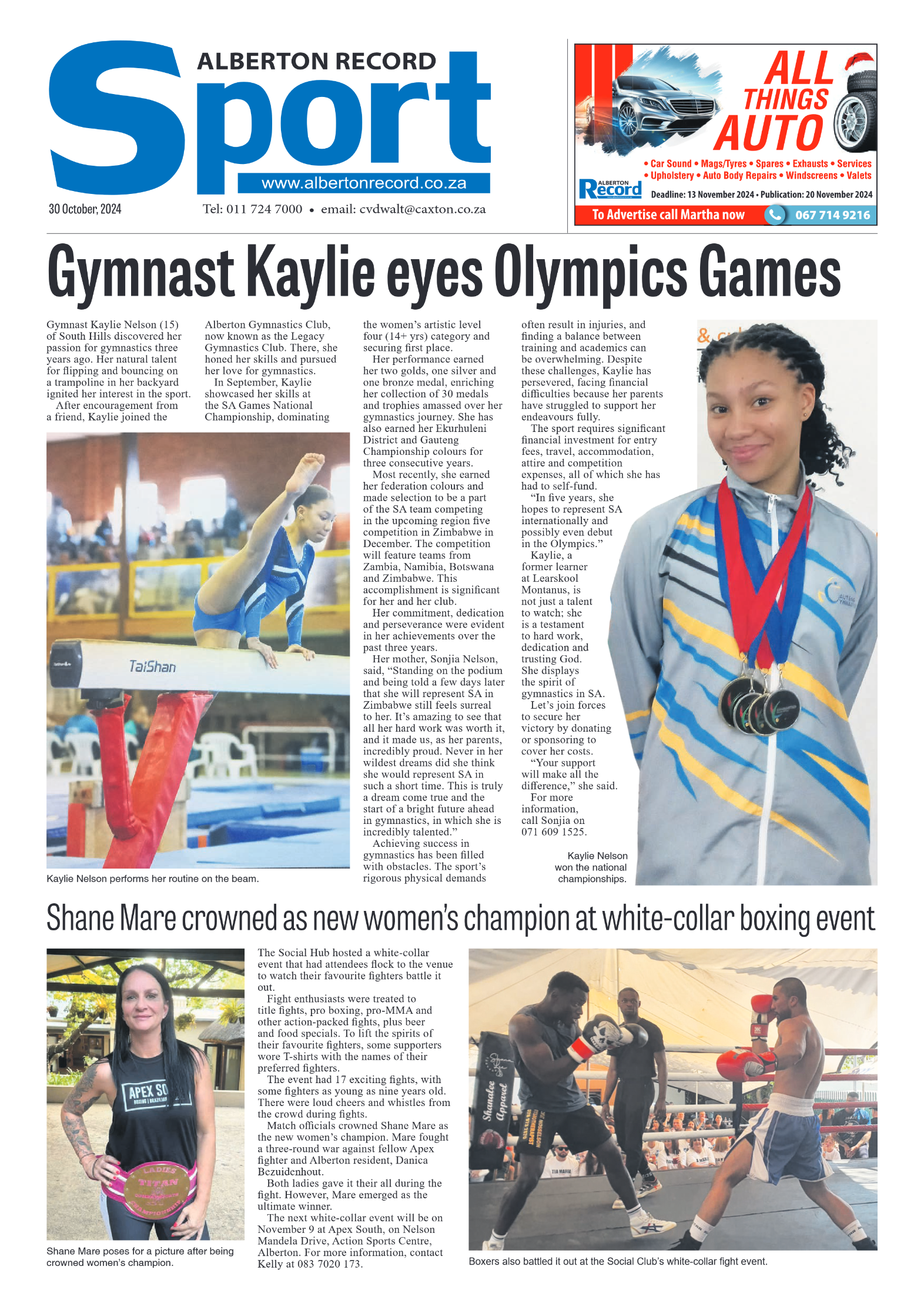 Alberton Record 30 October 2024 page 20