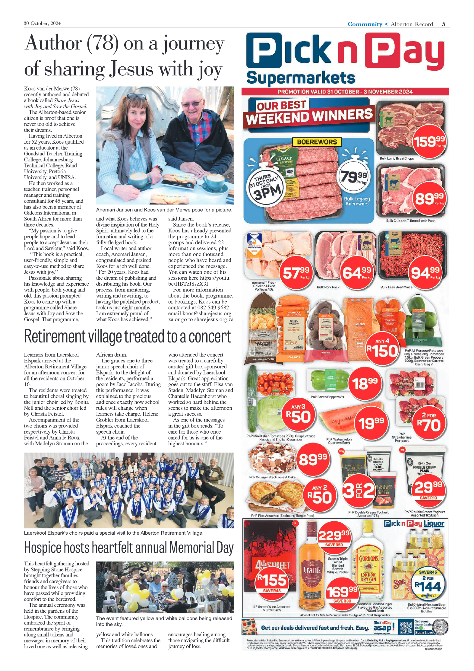 Alberton Record 30 October 2024 page 5
