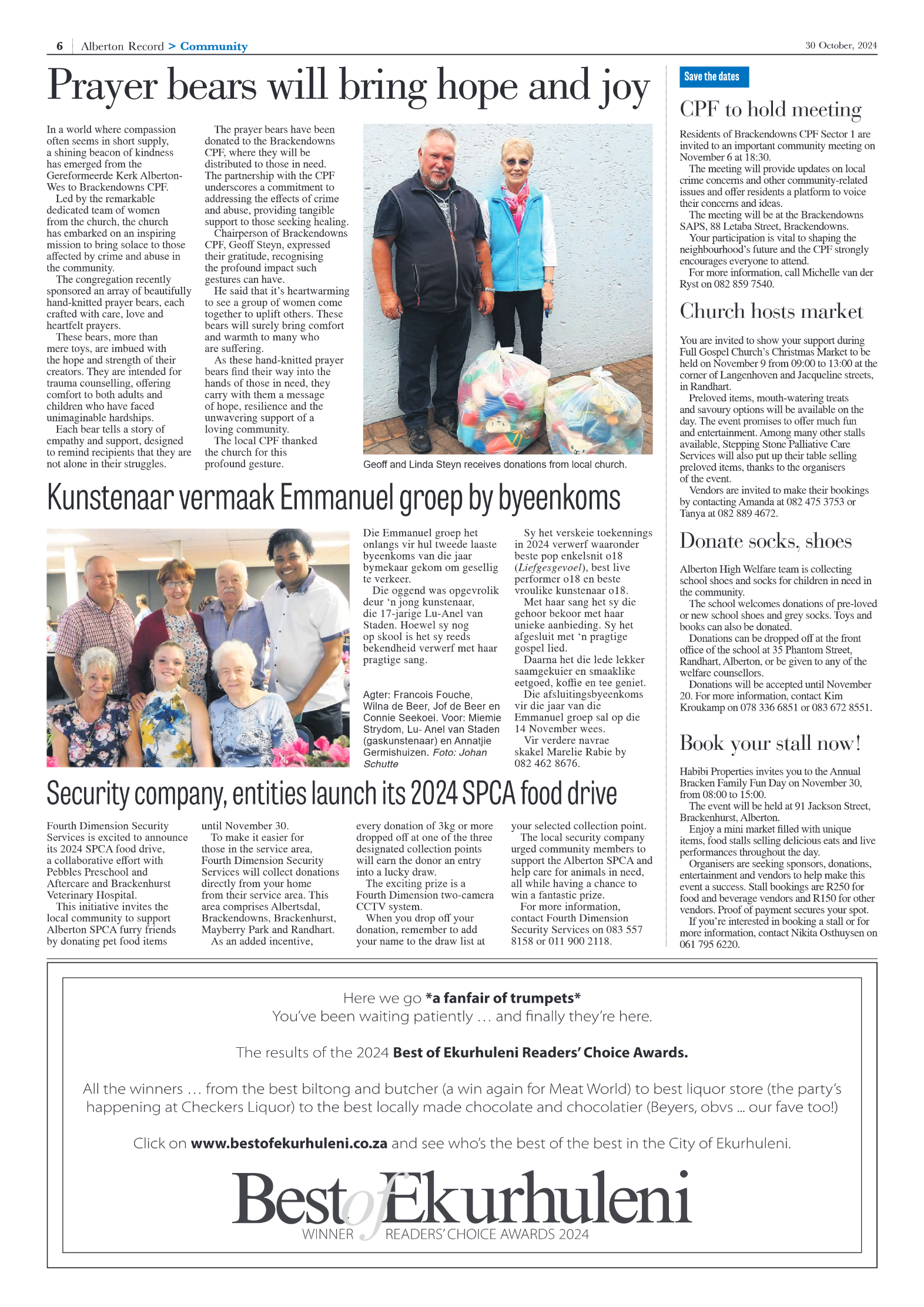 Alberton Record 30 October 2024 page 6