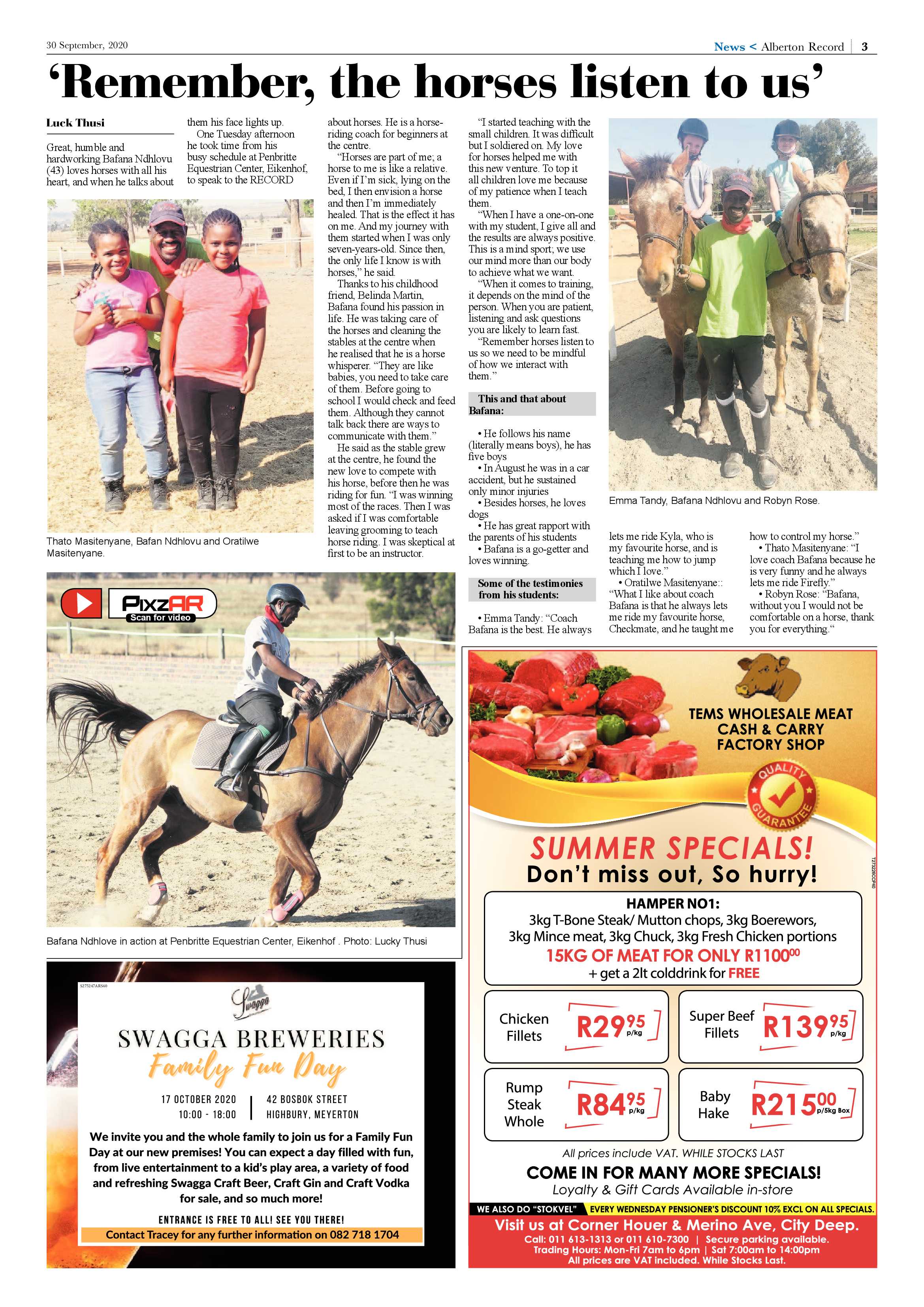 Alberton Record 30 September 2020 page 3