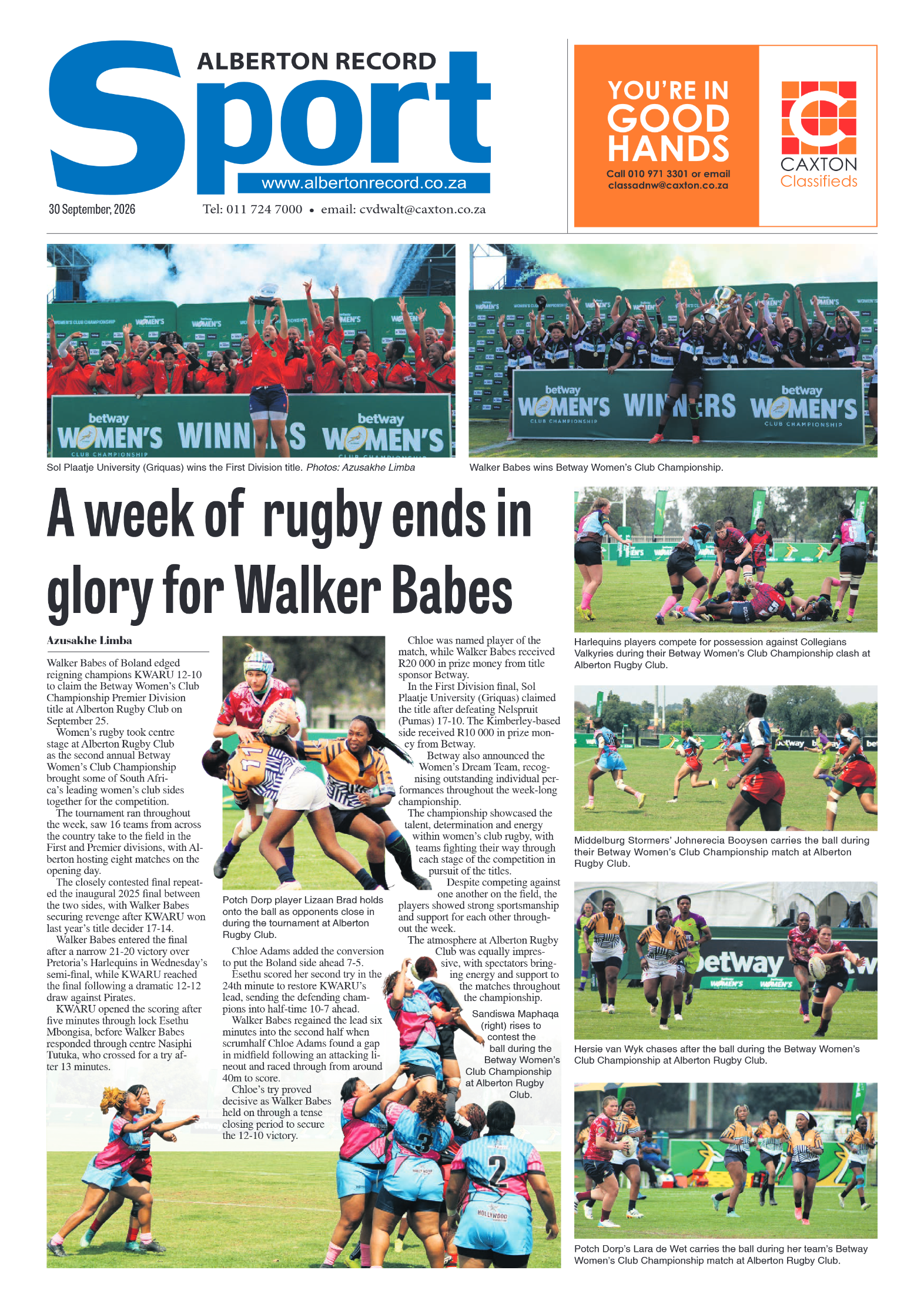 Alberton Record 30 September 2026 page 12