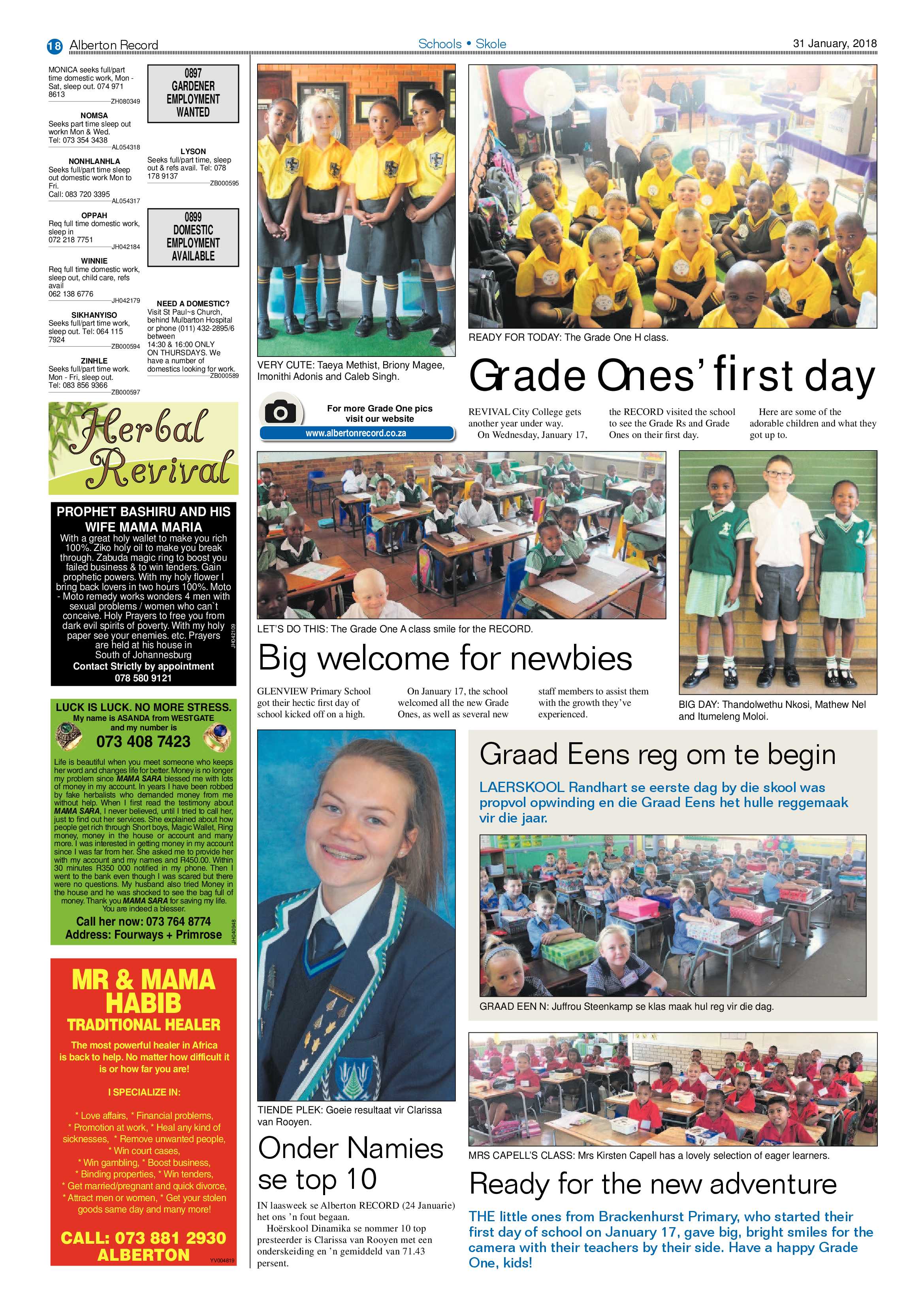 Alberton Record 31 January 2018 page 18