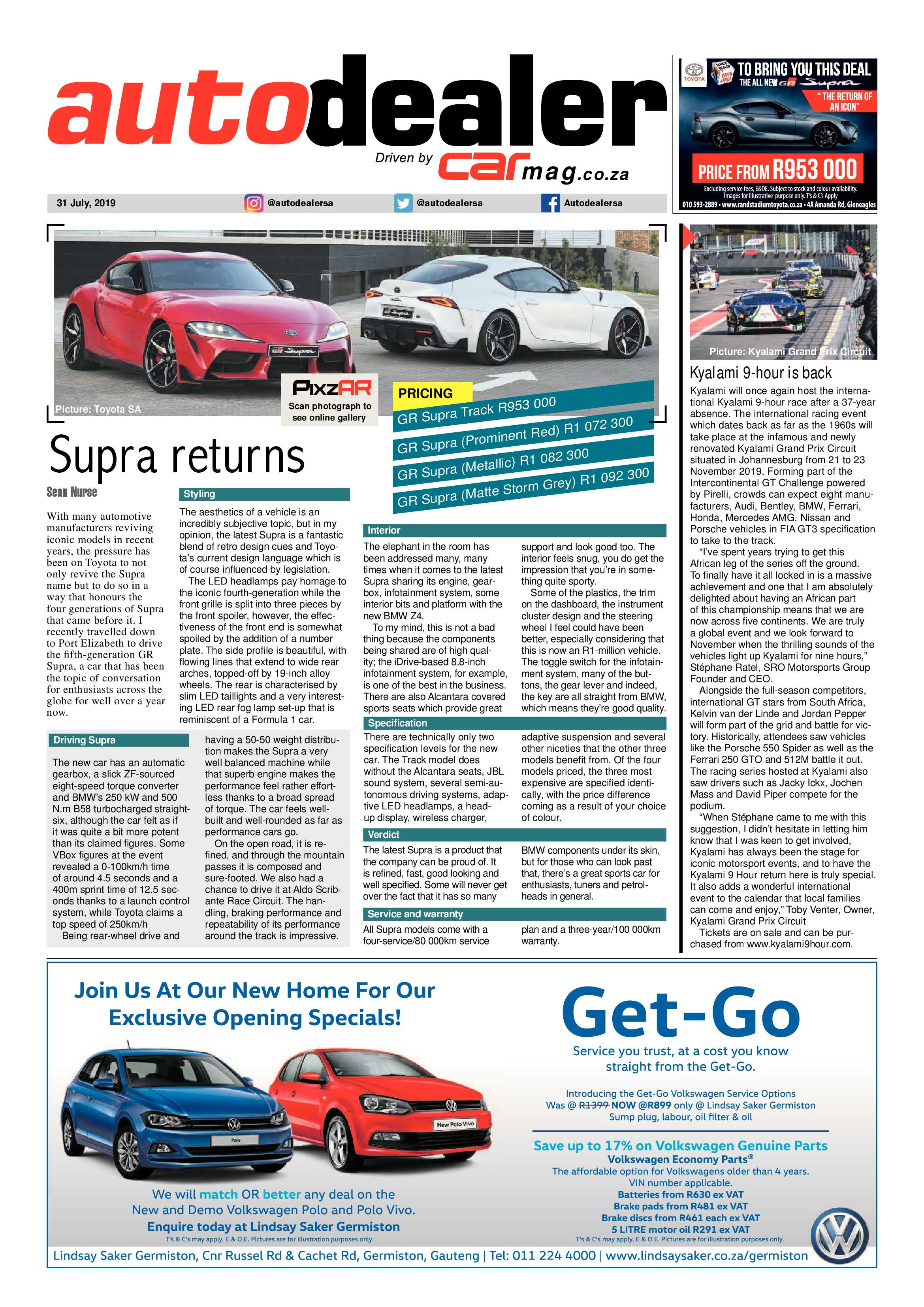 Alberton Record 31 July 2019 page 20