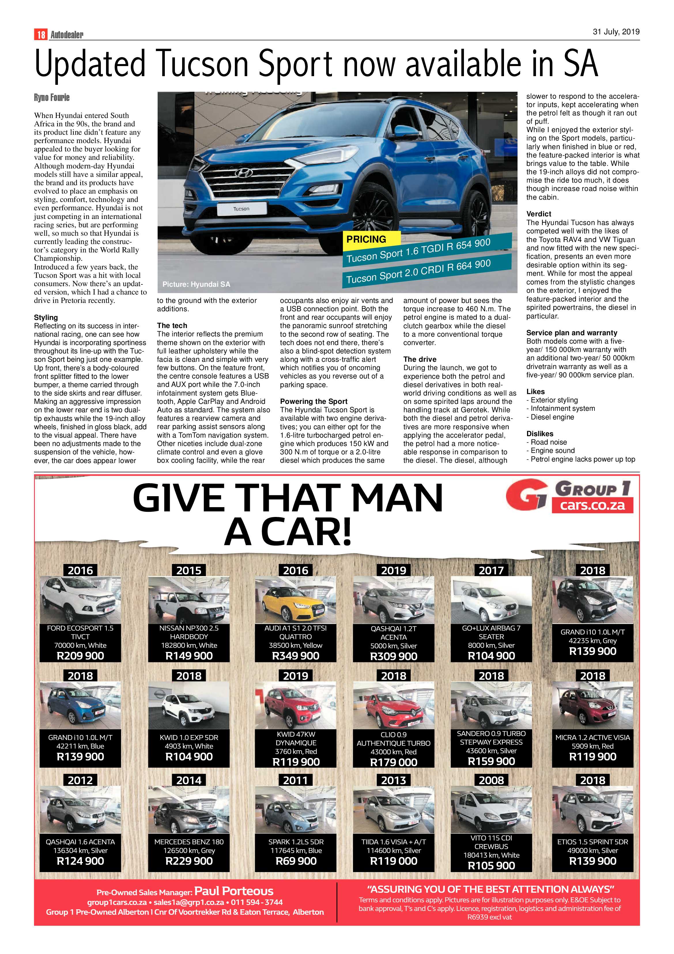 Alberton Record 31 July 2019 page 22