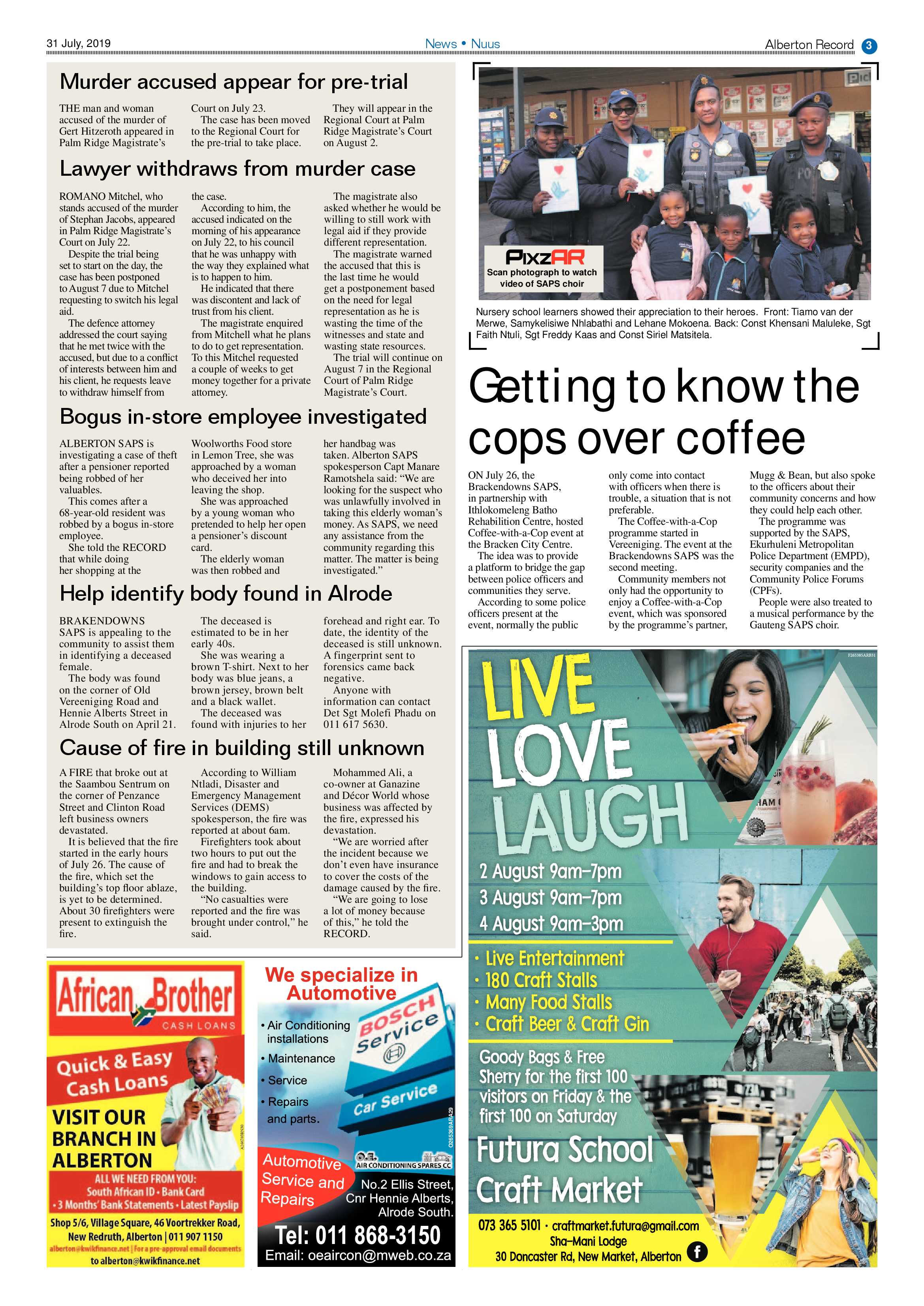 Alberton Record 31 July 2019 page 3