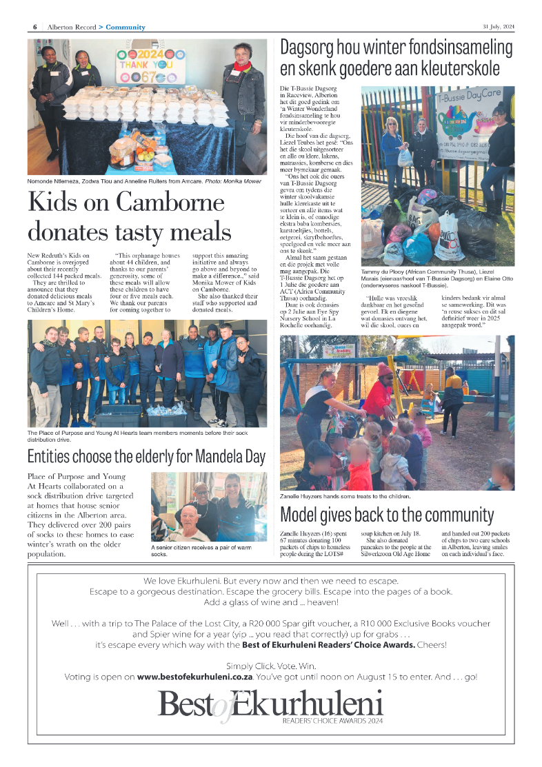 Alberton Record 31 July 2024 page 6