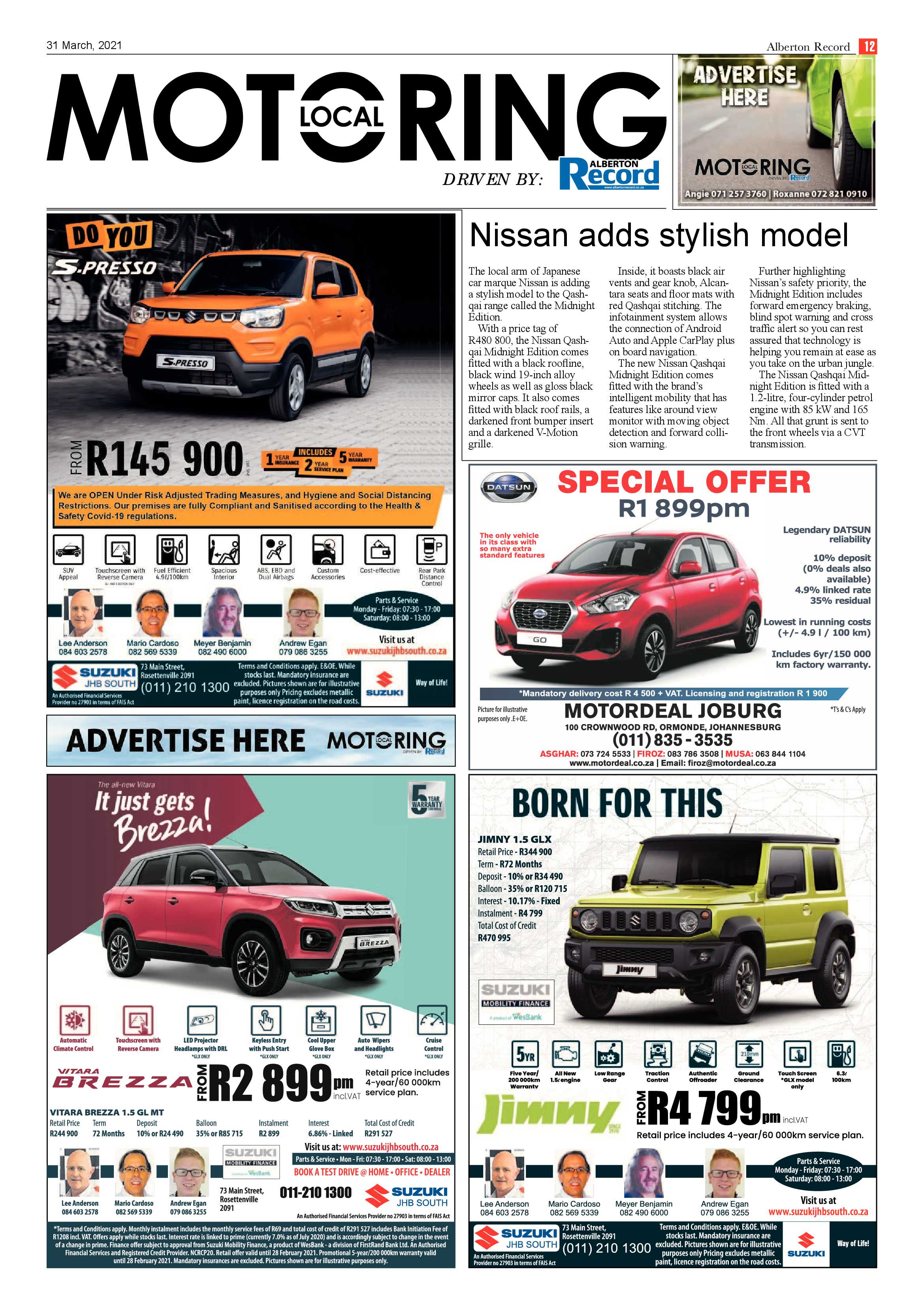 Alberton Record 31 March 2021 page 12