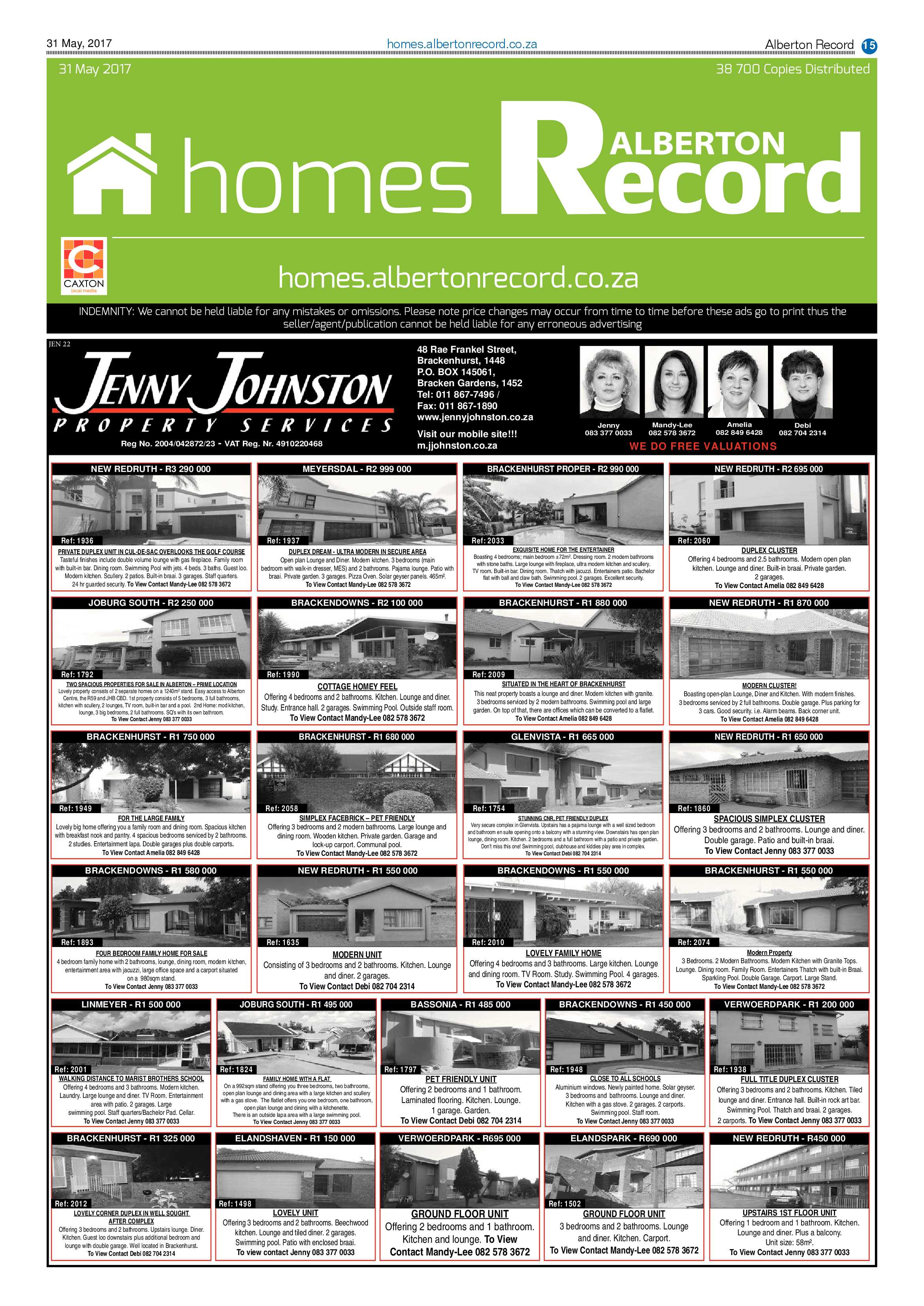 Alberton Record 31 May 2017 page 15