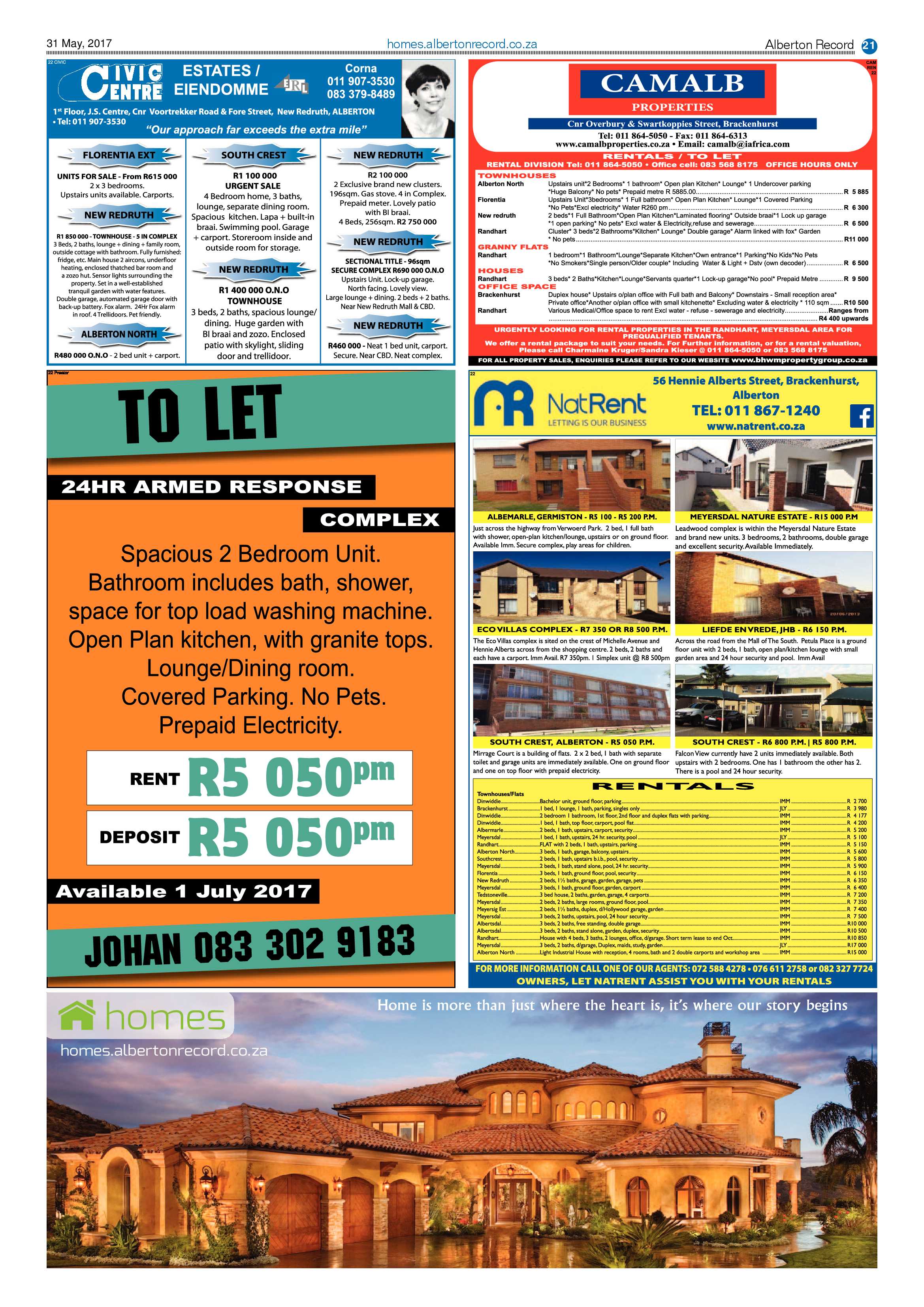 Alberton Record 31 May 2017 page 21