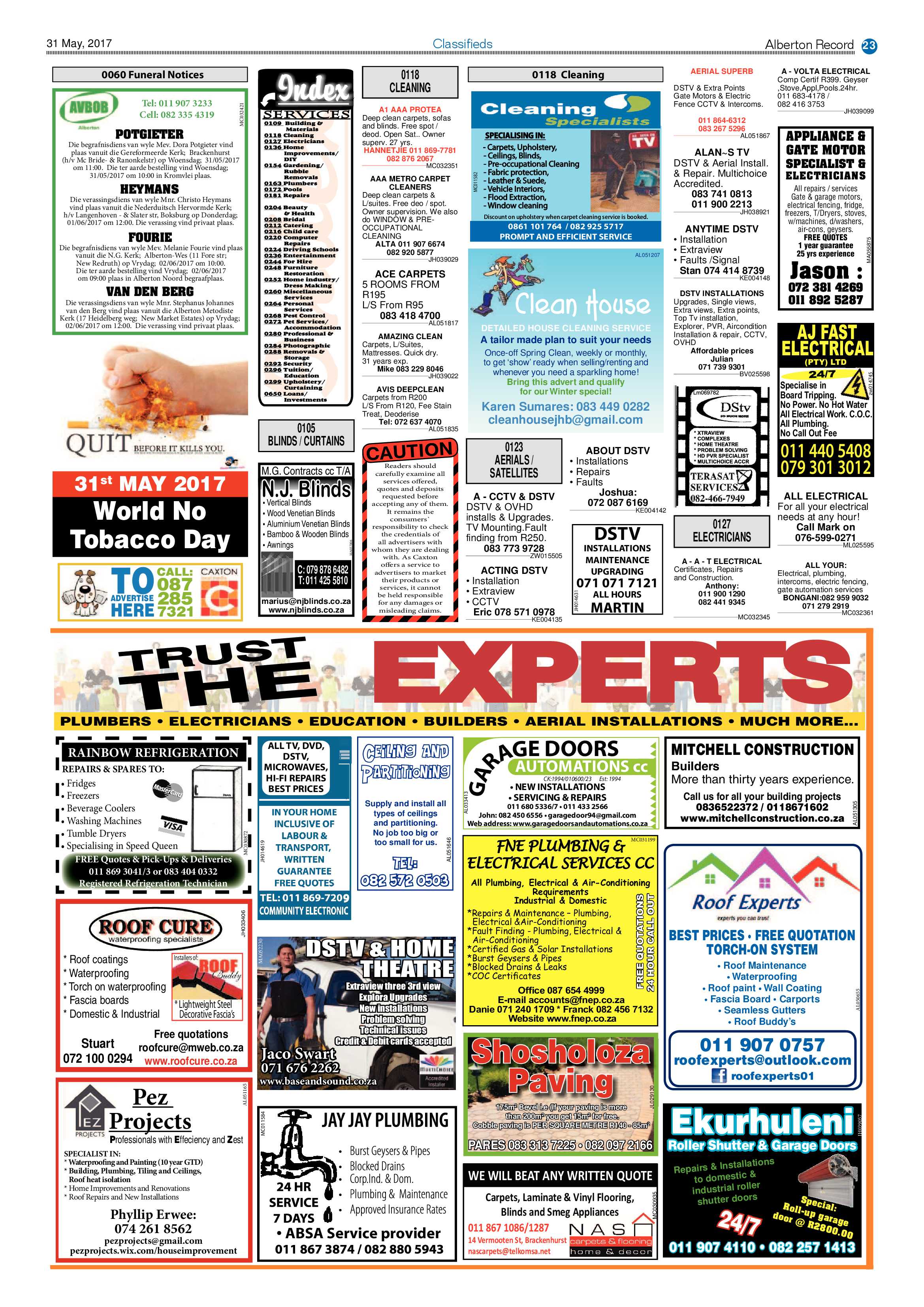 Alberton Record 31 May 2017 page 23