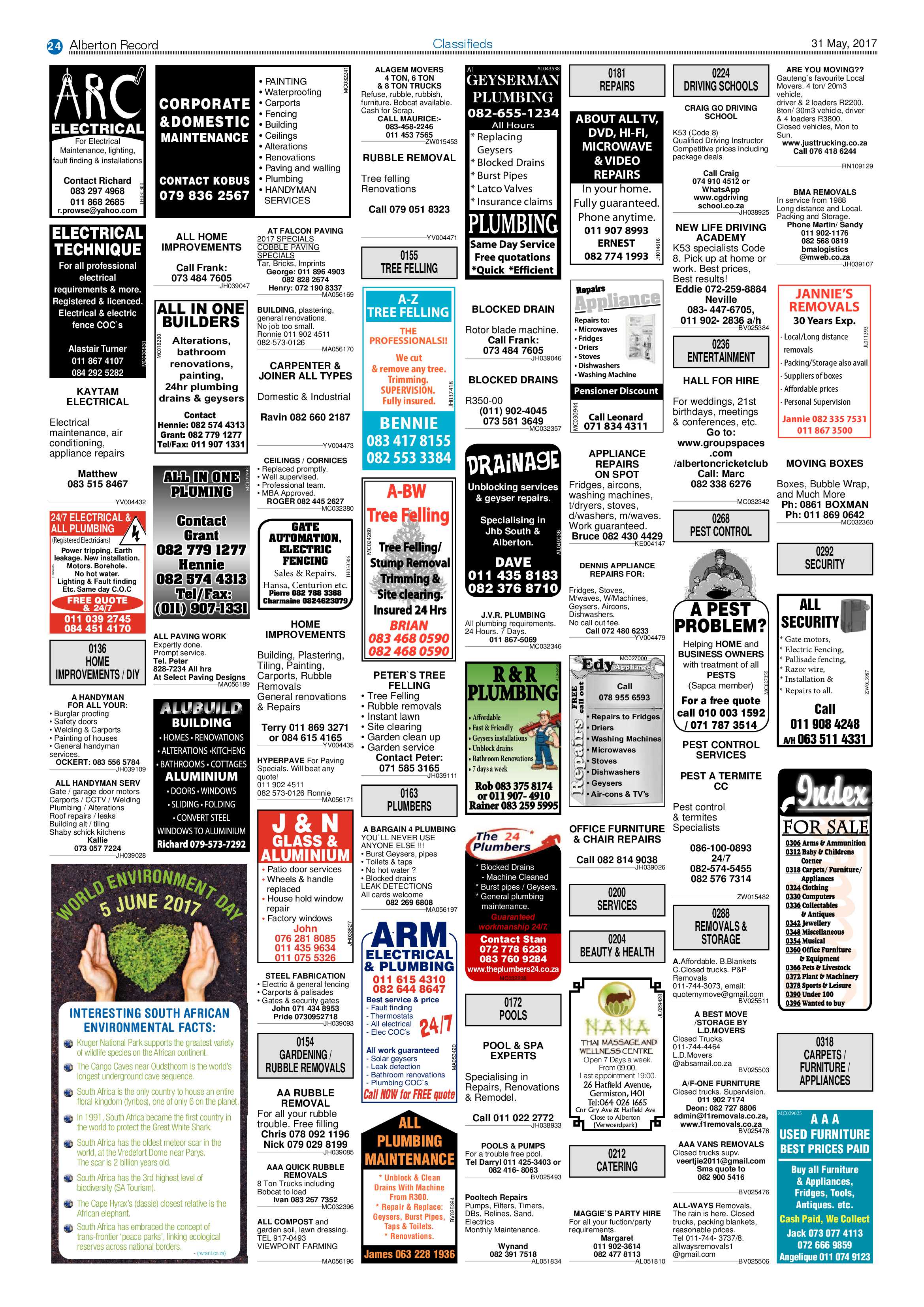 Alberton Record 31 May 2017 page 24