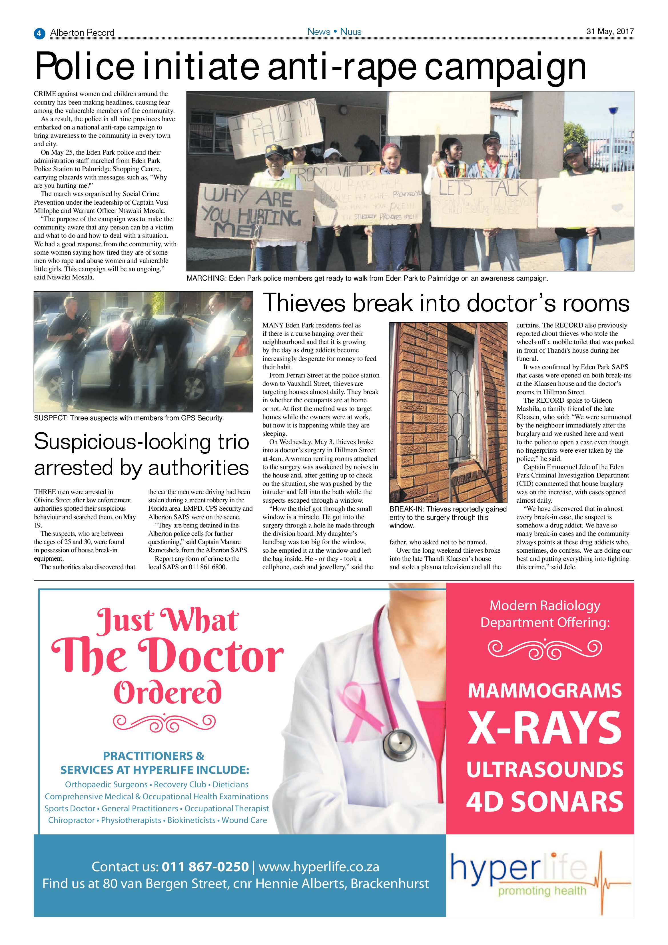 Alberton Record 31 May 2017 page 4