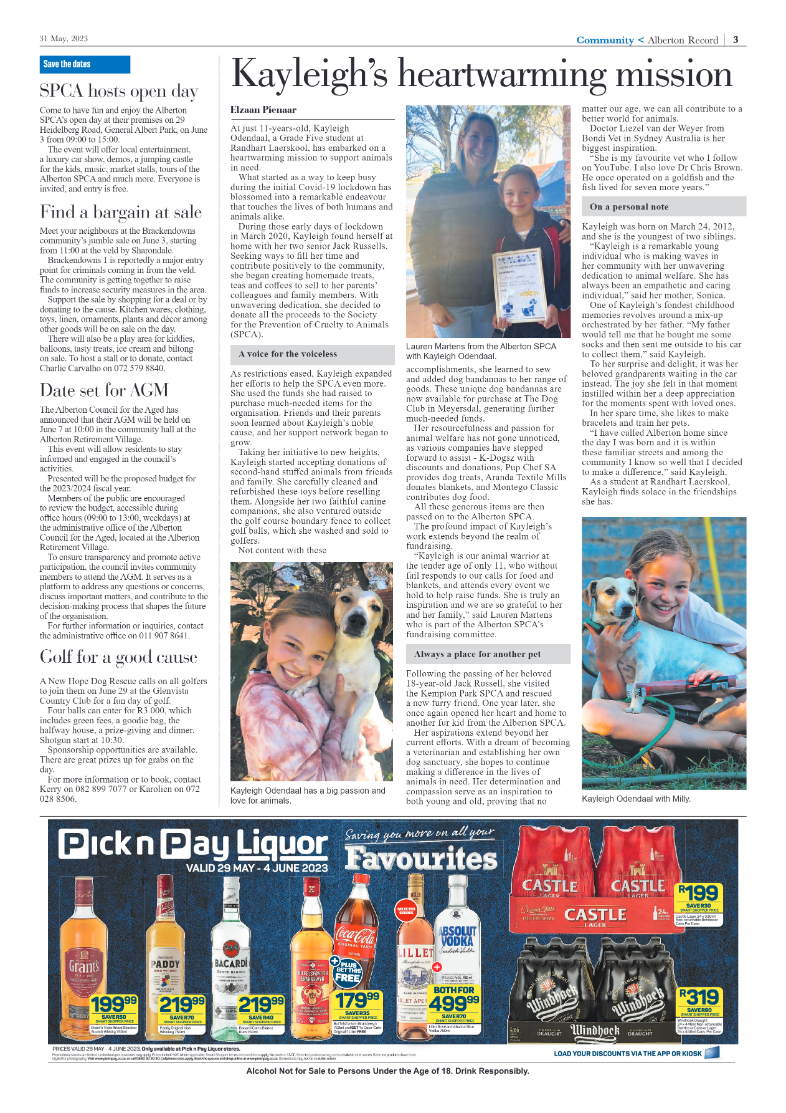 Alberton Record 31 May 2023 page 3
