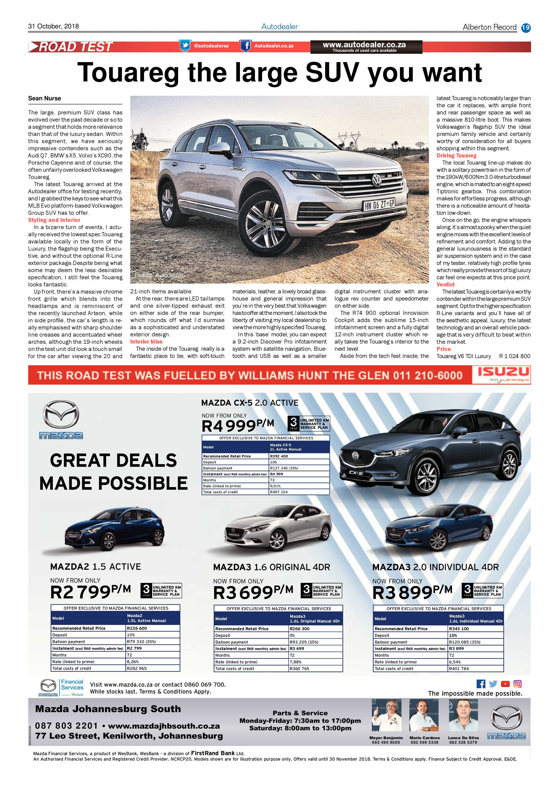 Alberton Record 31 October 2018 page 19