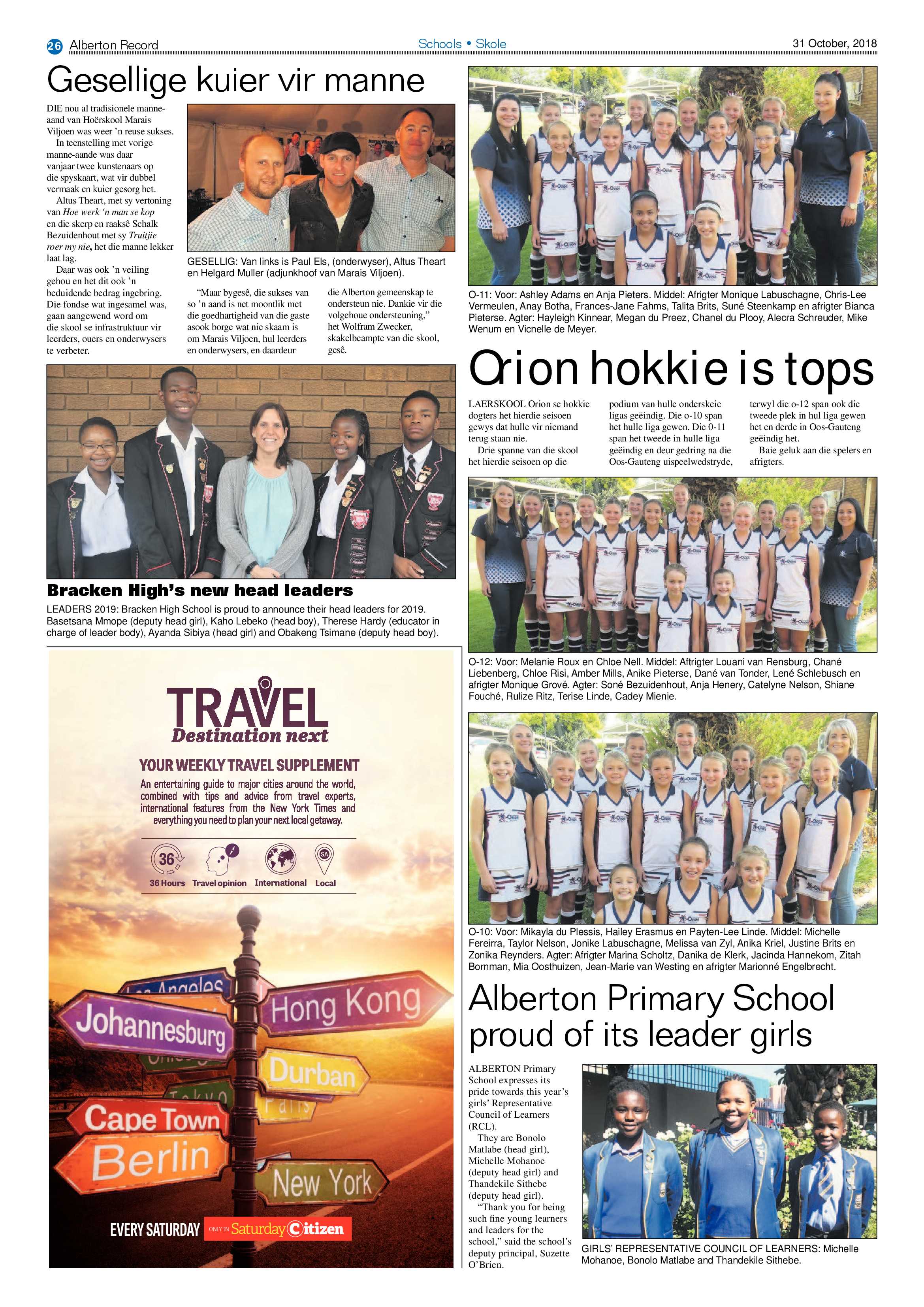 Alberton Record 31 October 2018 page 26
