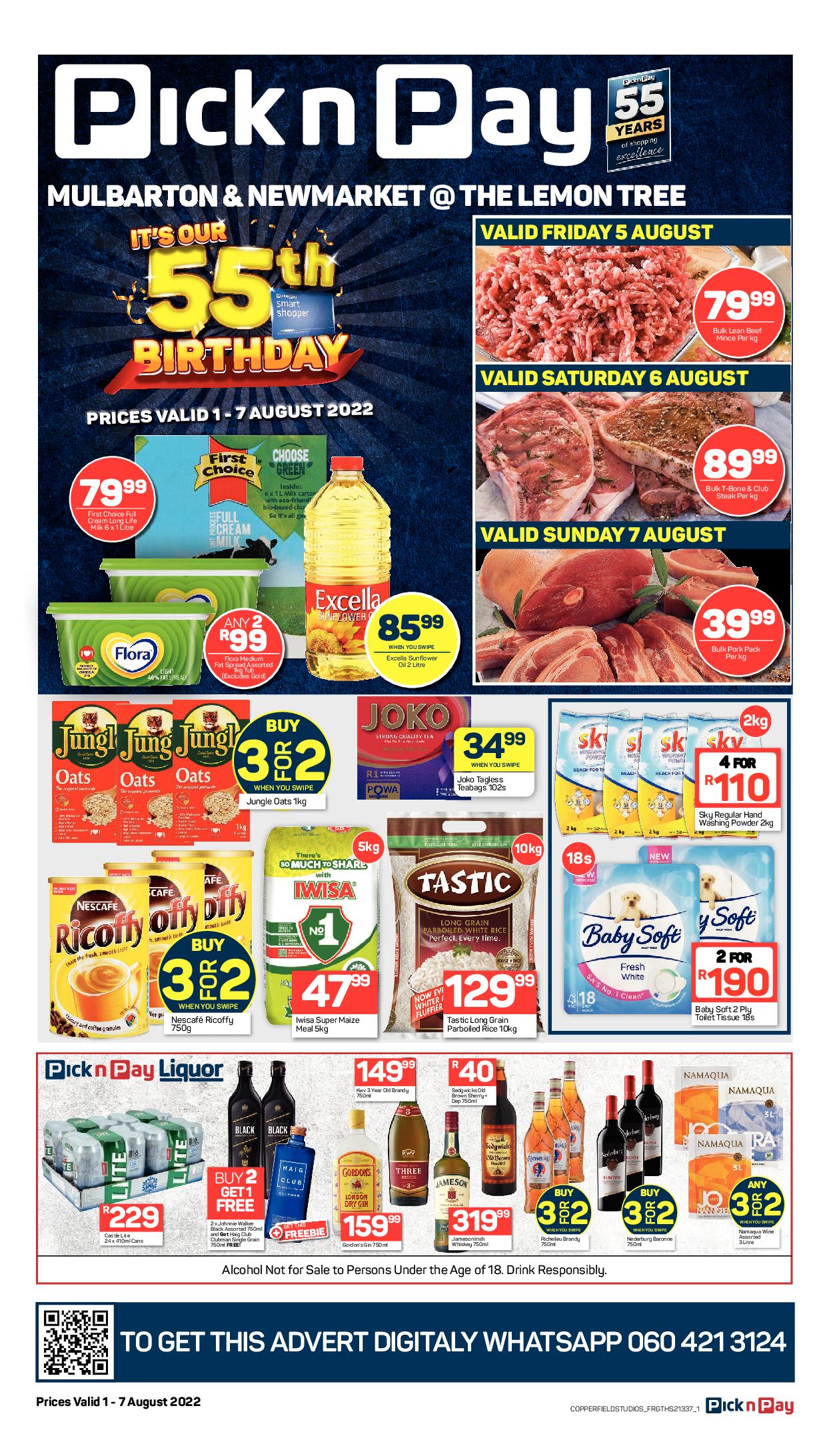 Alberton Record 3 August 2022 page 1