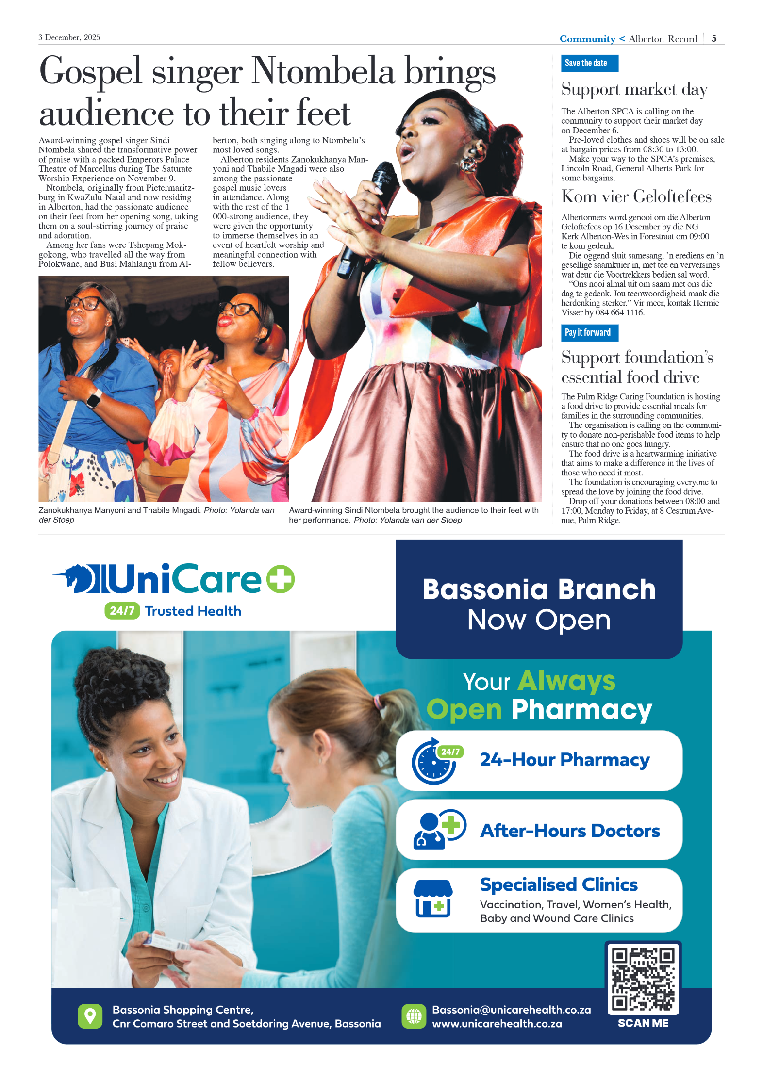 Alberton Record 3 December 2025 page 5