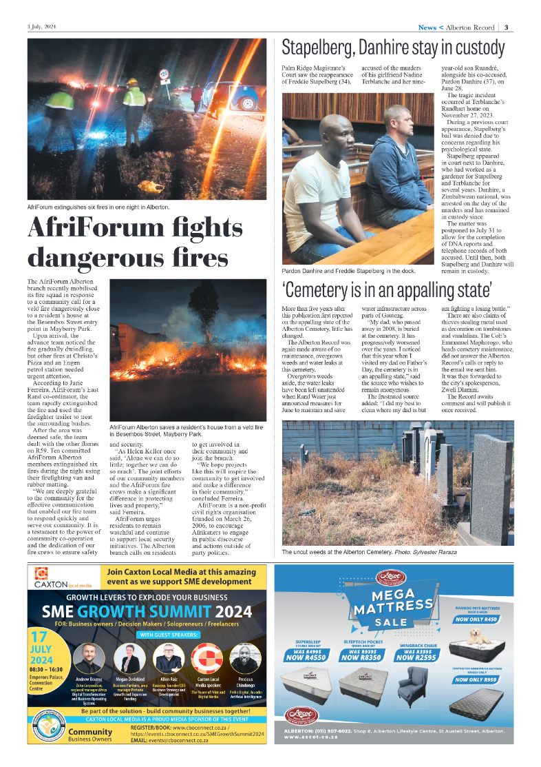 Alberton Record 3 July 2024 page 3