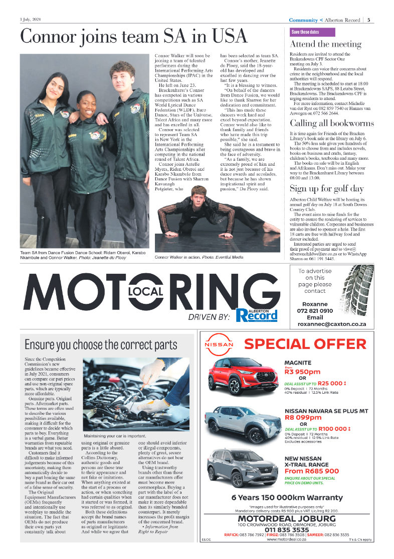 Alberton Record 3 July 2024 page 5