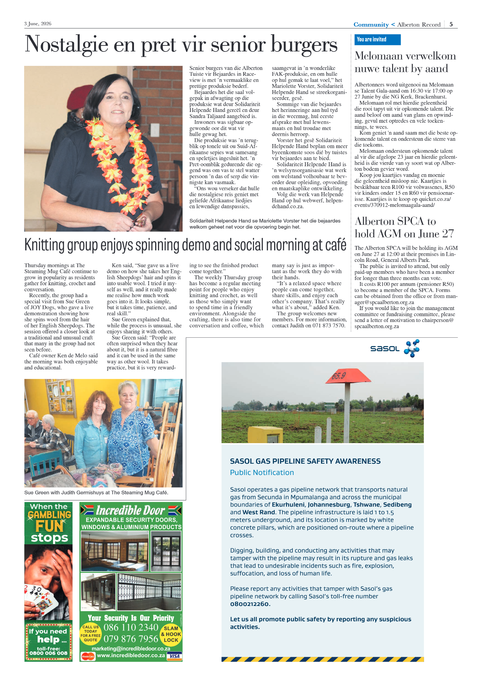 Alberton Record 3 June 2026 page 5