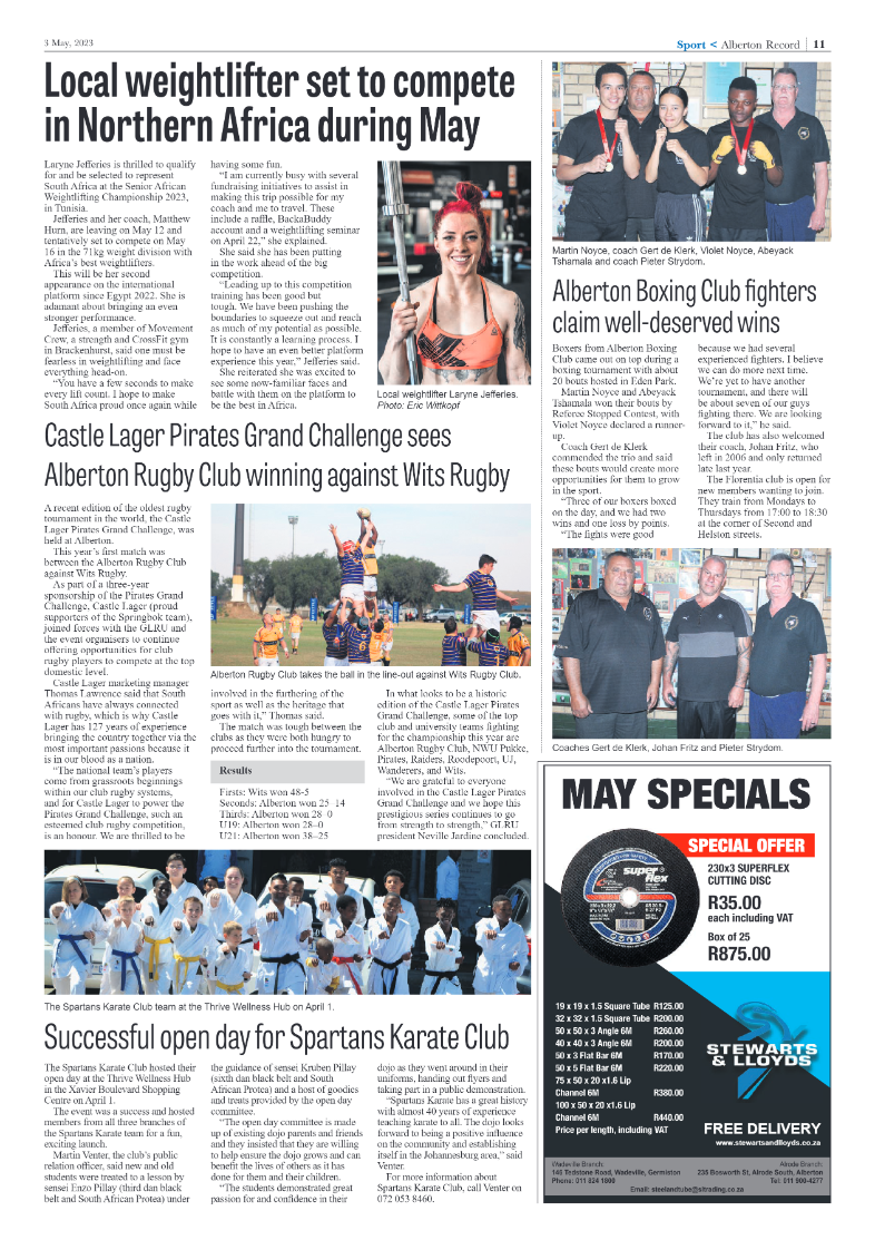 Alberton Record 3 May 2023 page 11