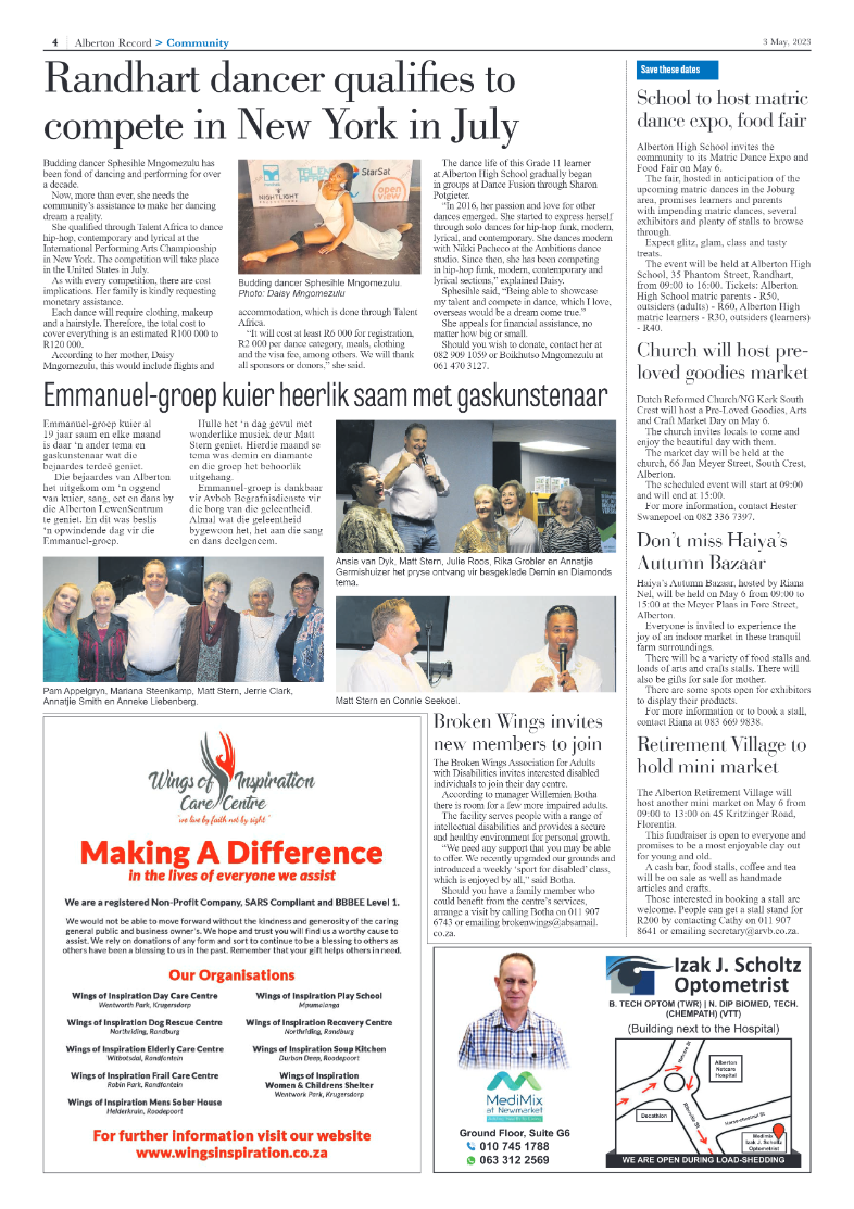 Alberton Record 3 May 2023 page 4