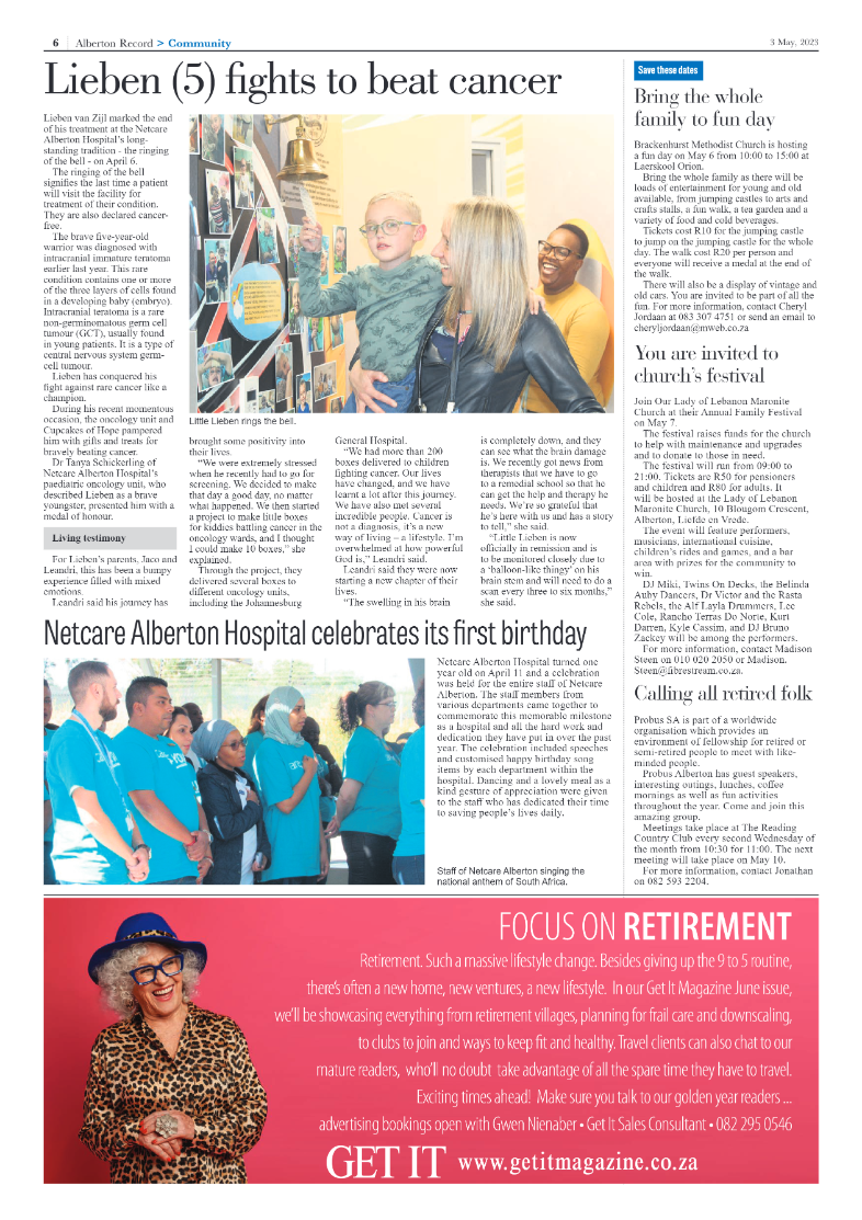 Alberton Record 3 May 2023 page 6