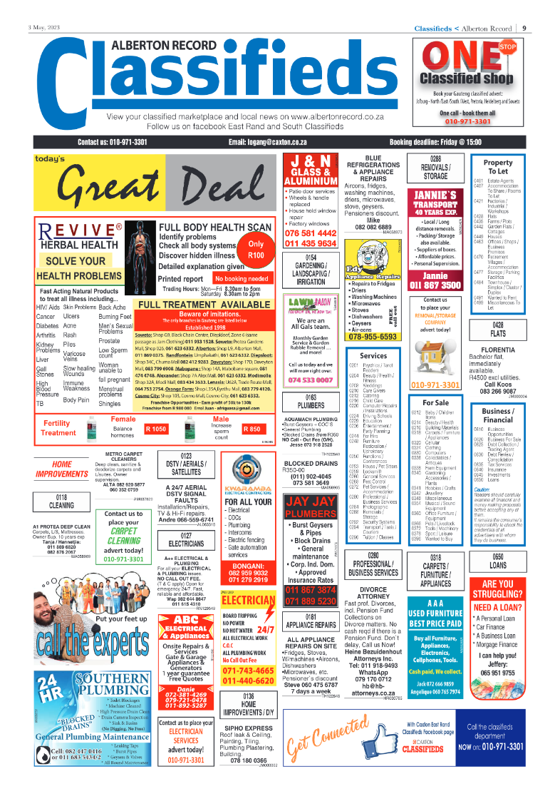 Alberton Record 3 May 2023 page 9