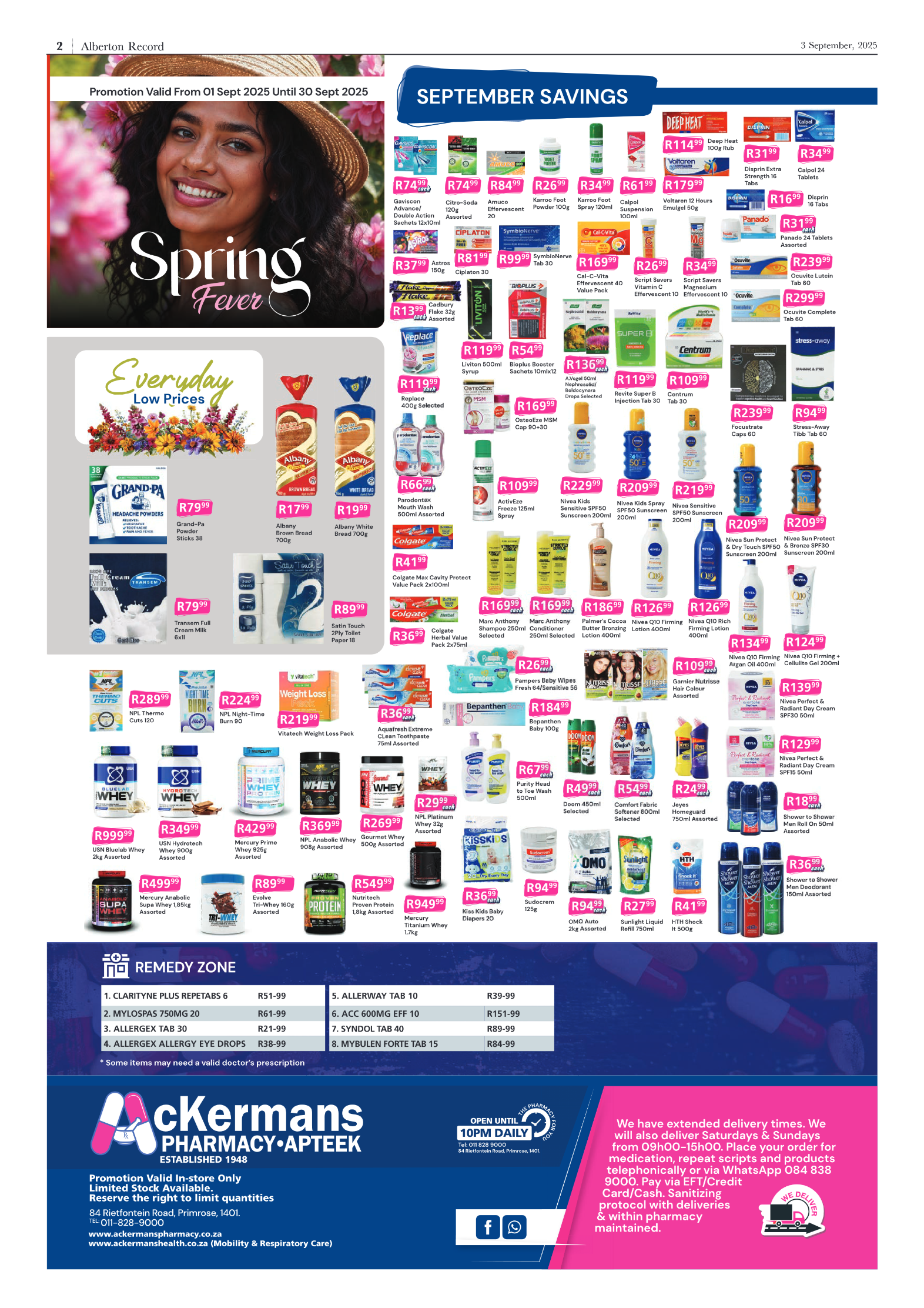 Alberton Record 3 September 2025 page 2