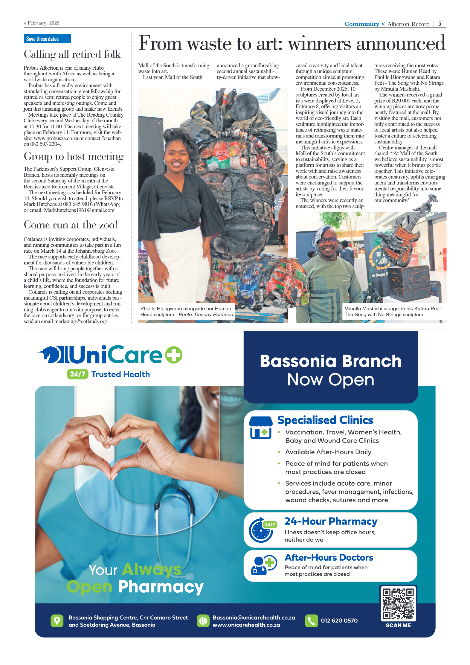 Alberton Record 4 February 2026 page 5