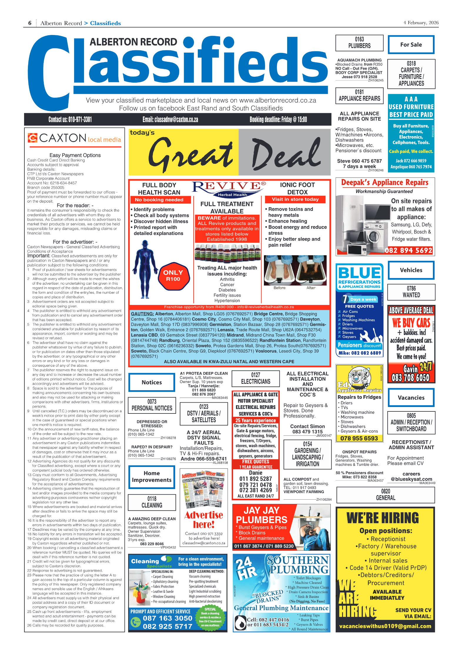 Alberton Record 4 February 2026 page 6