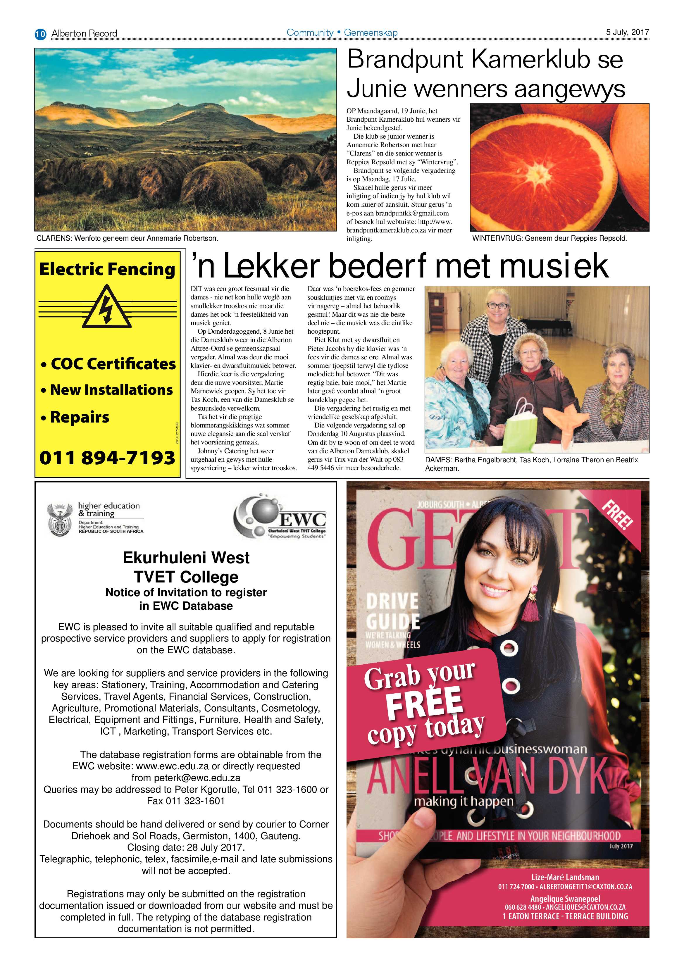 Alberton Record 4 July 2017 page 10
