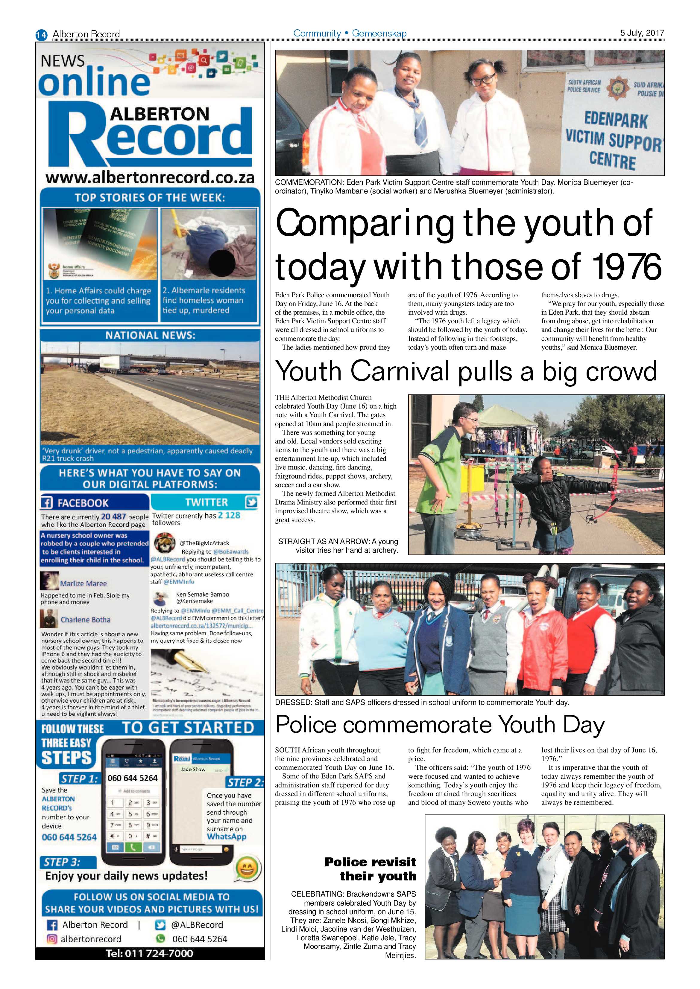 Alberton Record 4 July 2017 page 14