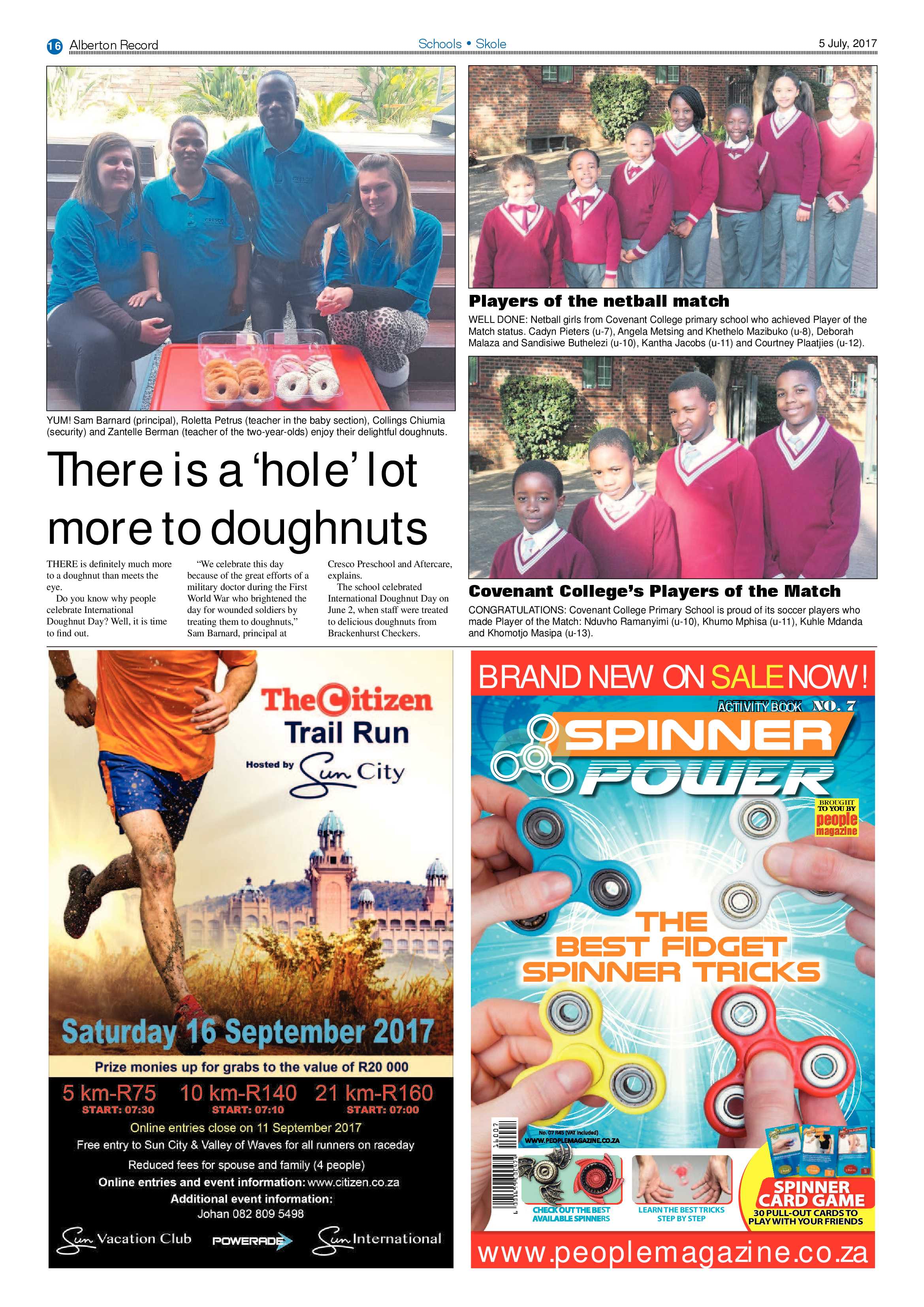 Alberton Record 4 July 2017 page 16